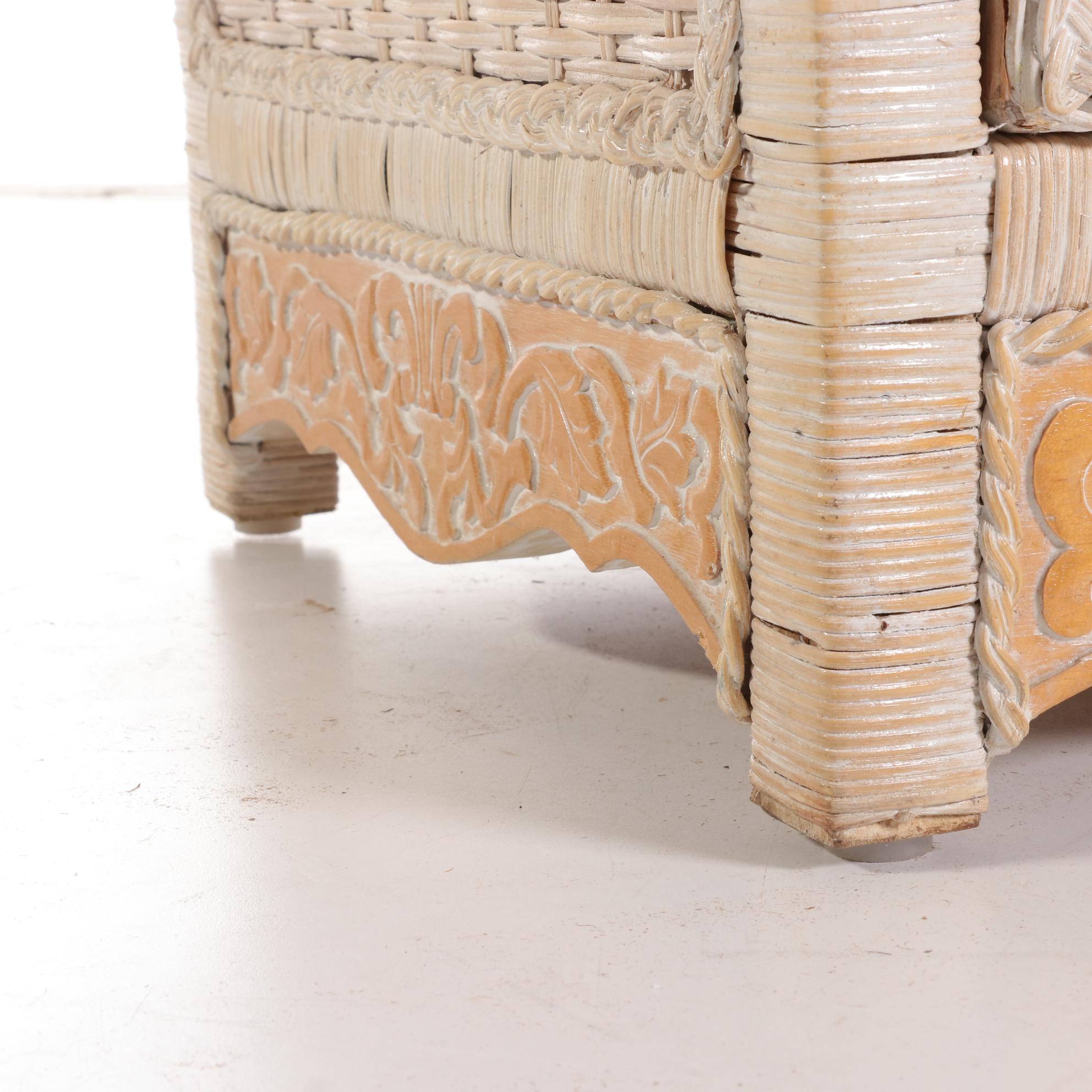 Pier 1 Imports "Jamaica" Wicker Chest of Drawers