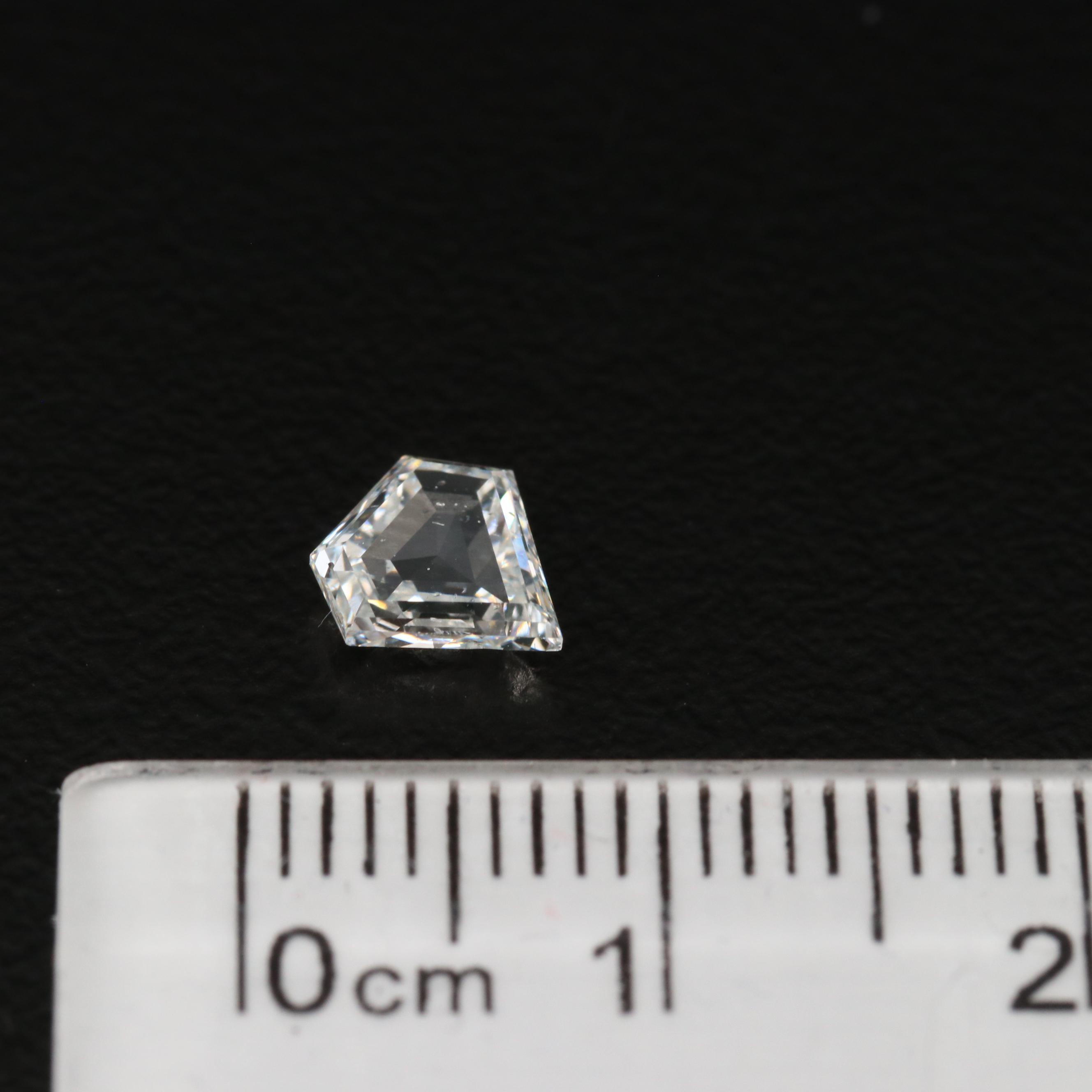 Loose 0.72 CT Shield Cut Diamond