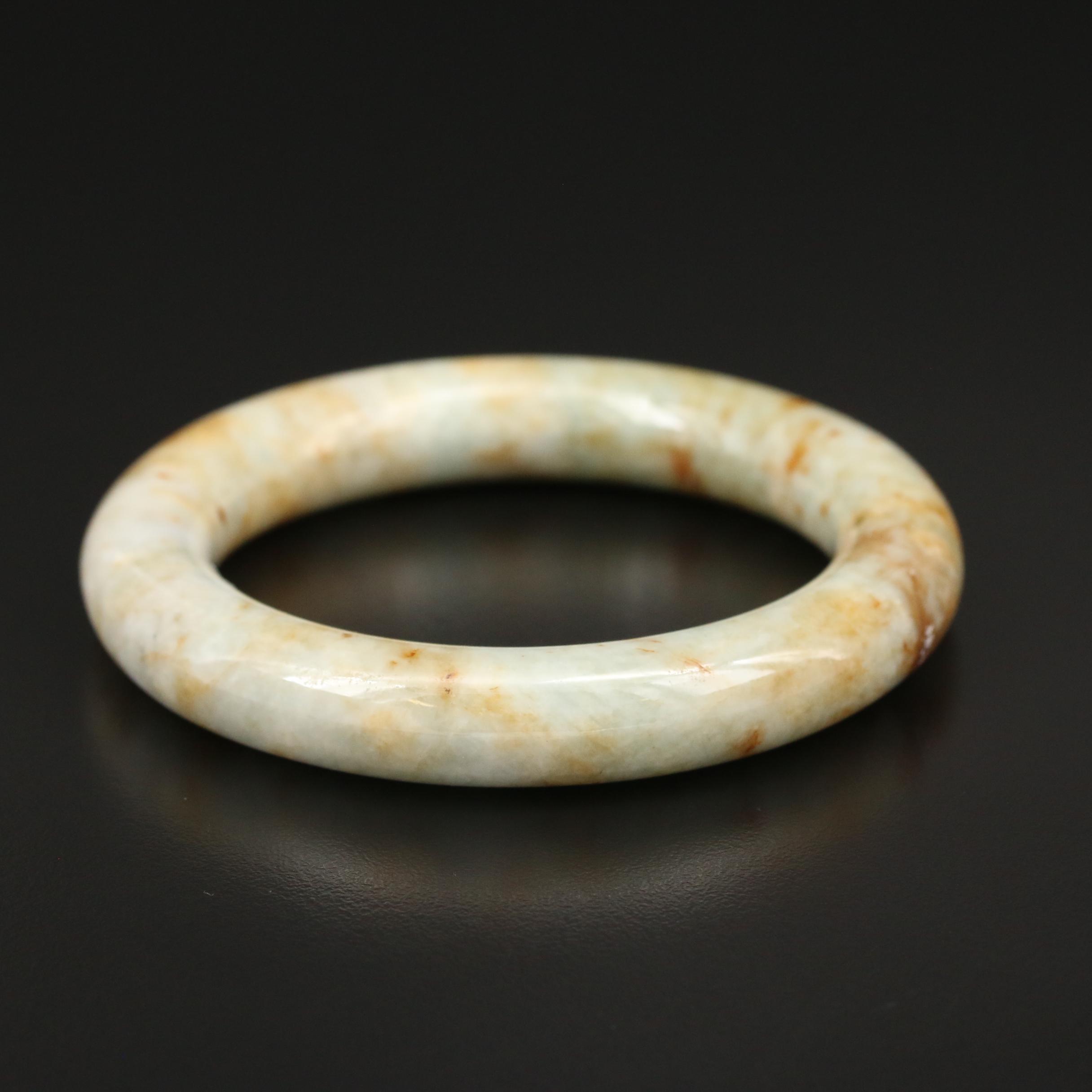 Jadeite Hololith Bracelet