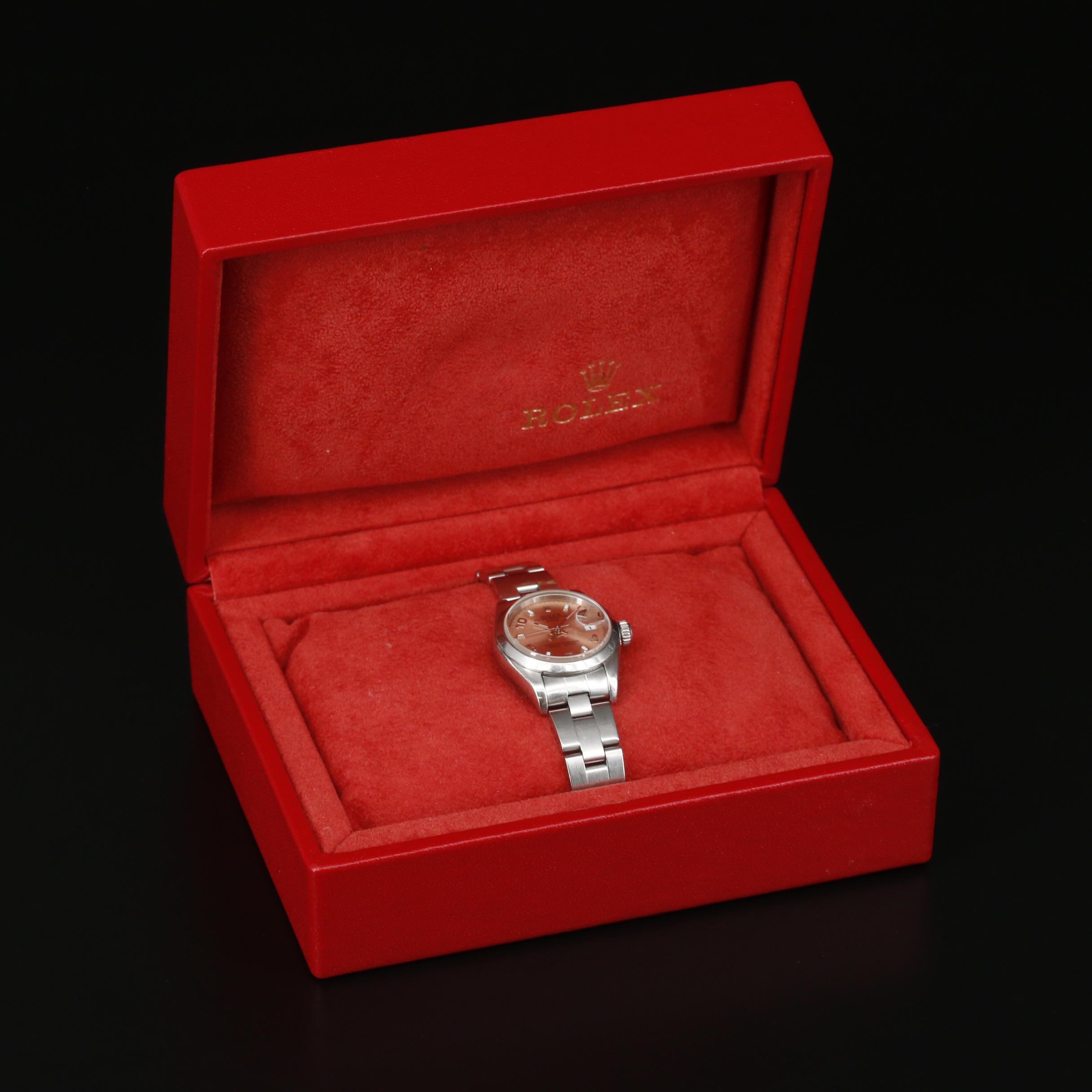 2005 Rolex Date 79160 Stainless Steel Automatic Watch