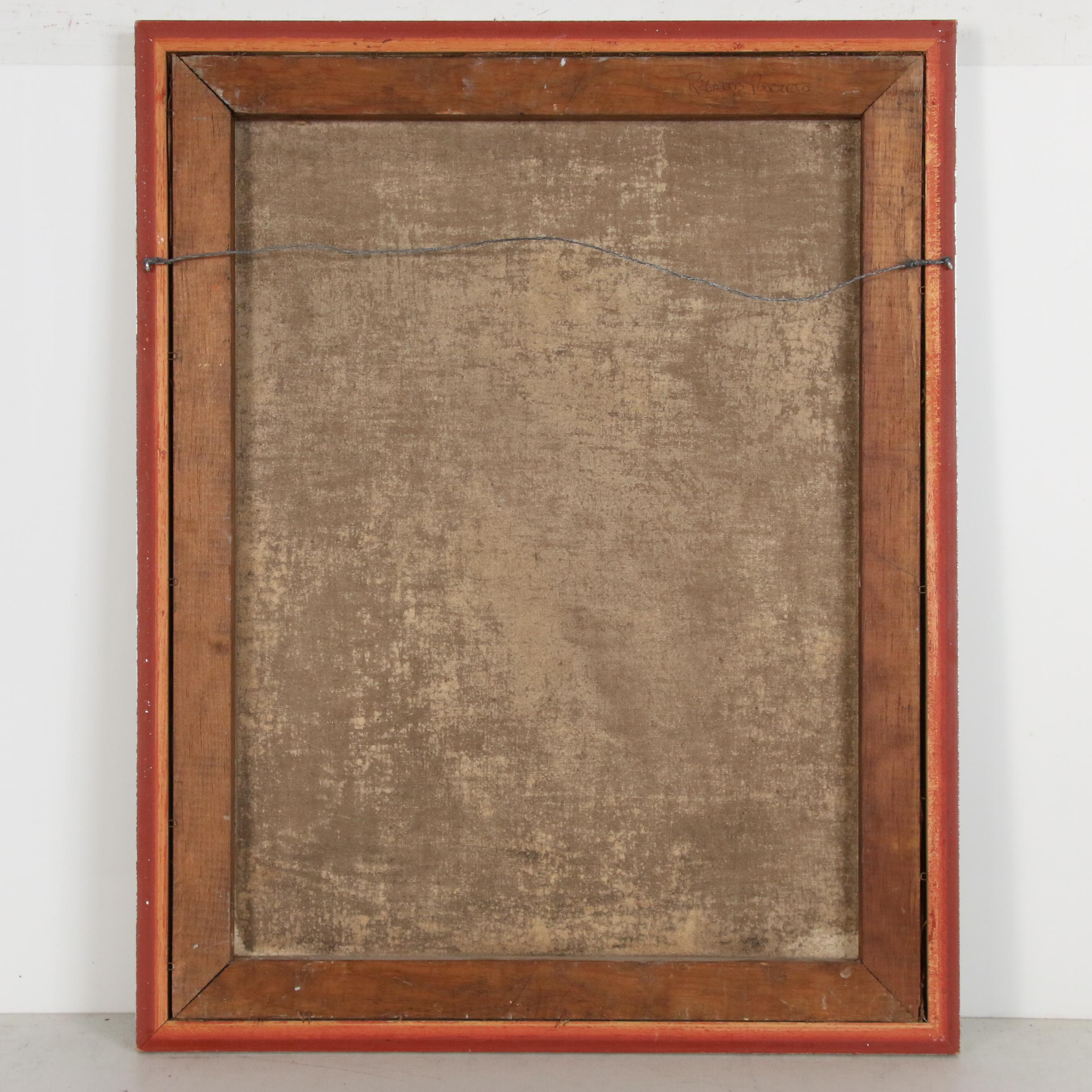 Agapito Labios Oil Painting of Young Girl