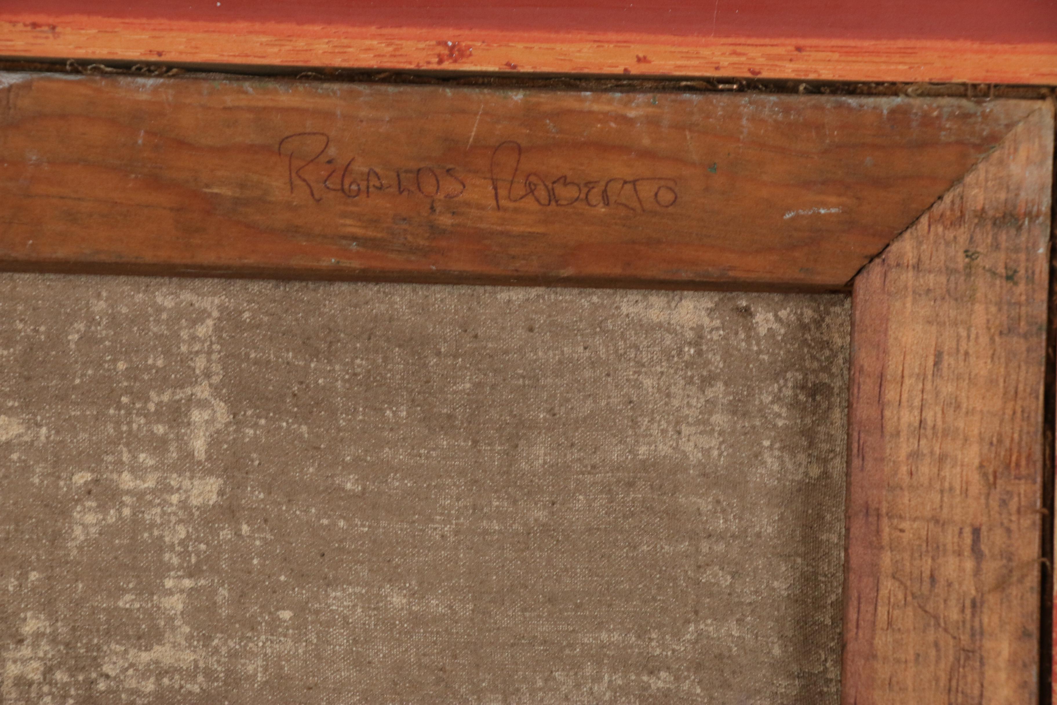 Agapito Labios Oil Painting of Young Girl