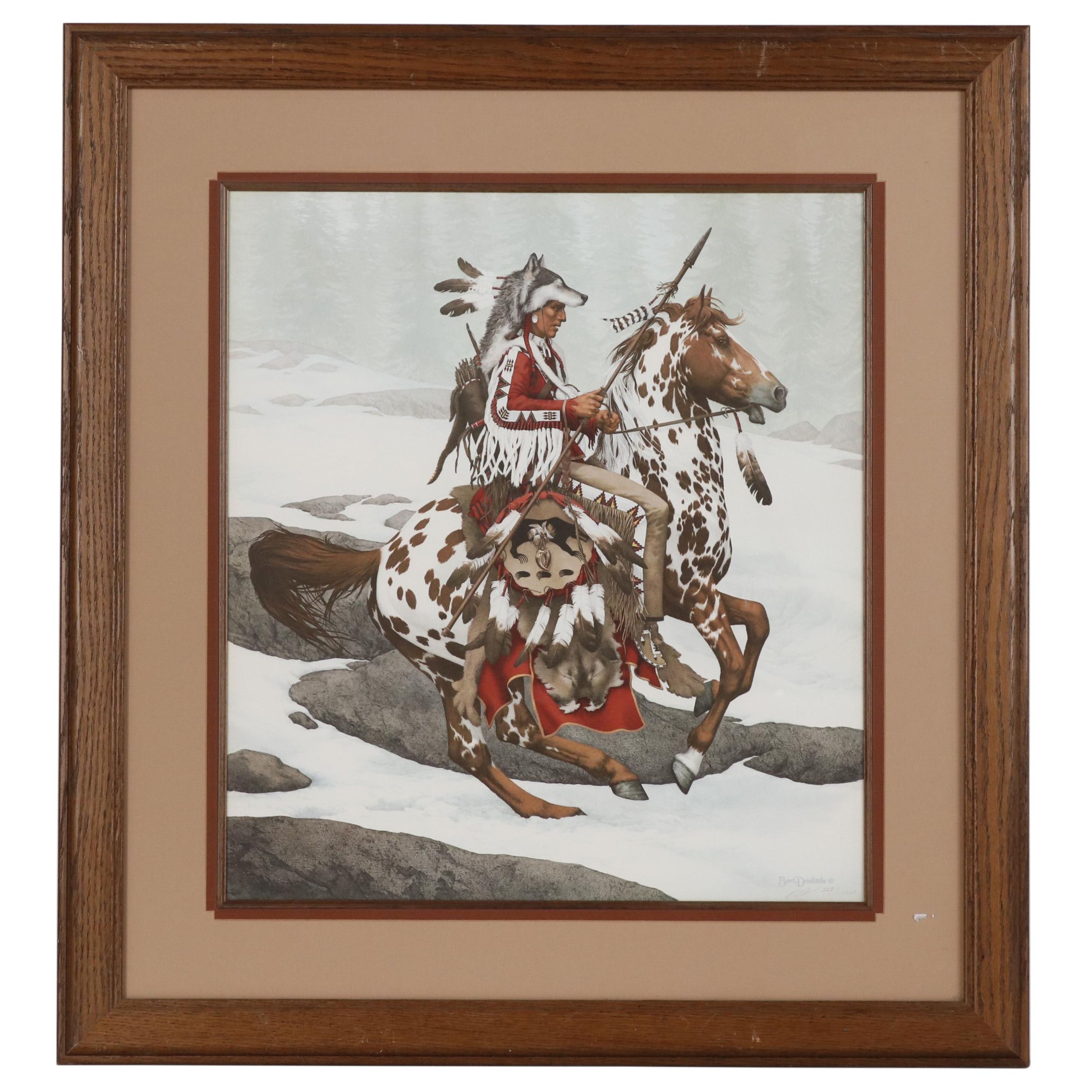 Bev Doolittle Offset Lithograph "Guardian Spirits"