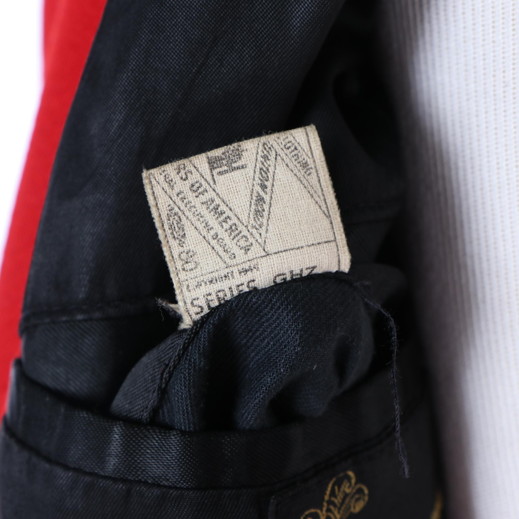 Stanbury & Company Band Uniform Jacket in Red with Sleeve Stripes, Vintage