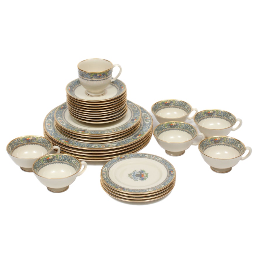 Lenox "Autumn" Porcelain Dinnerware, Late 20th Century