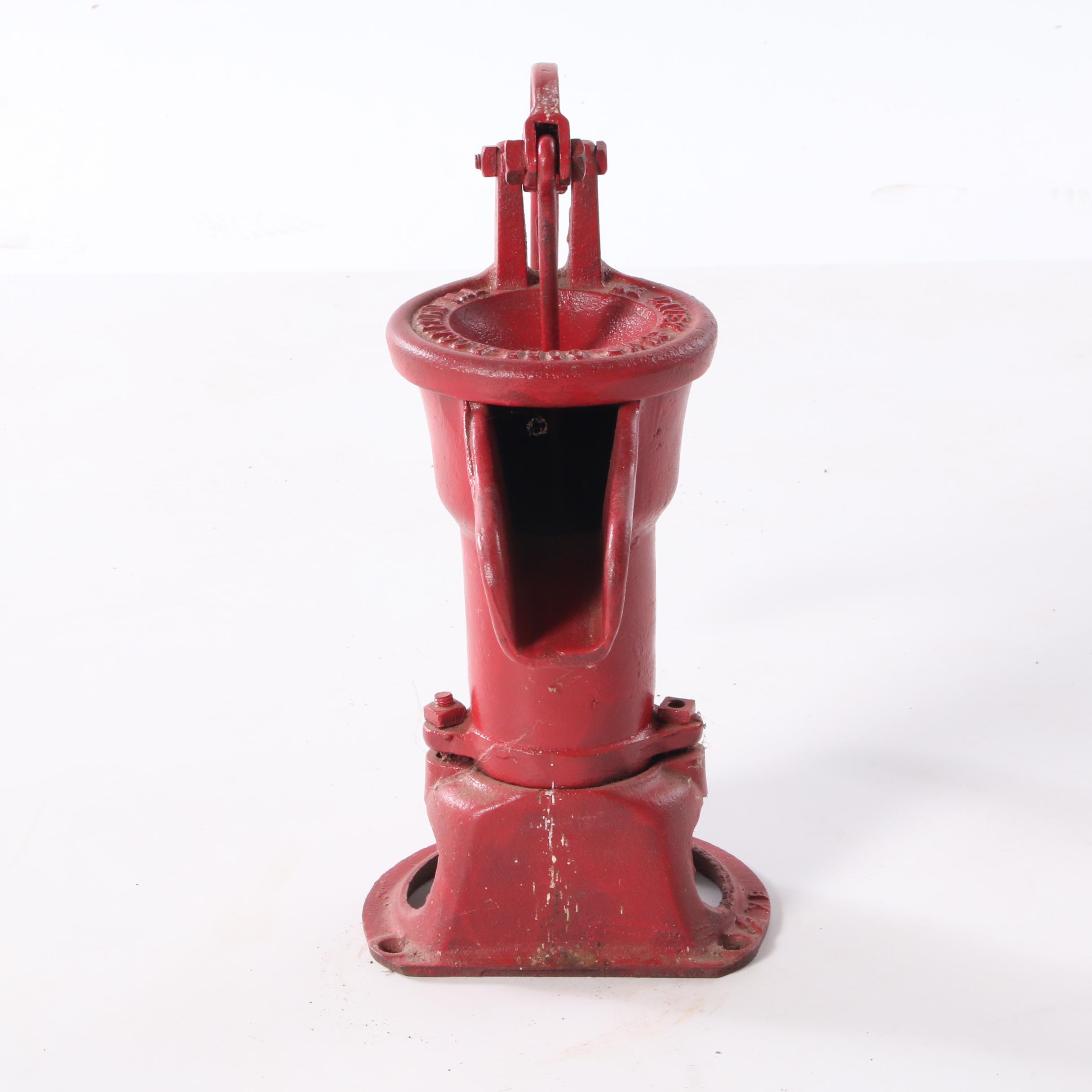 Cast Iron Simmons Sausage Stuffer and WL Davey Water Pump