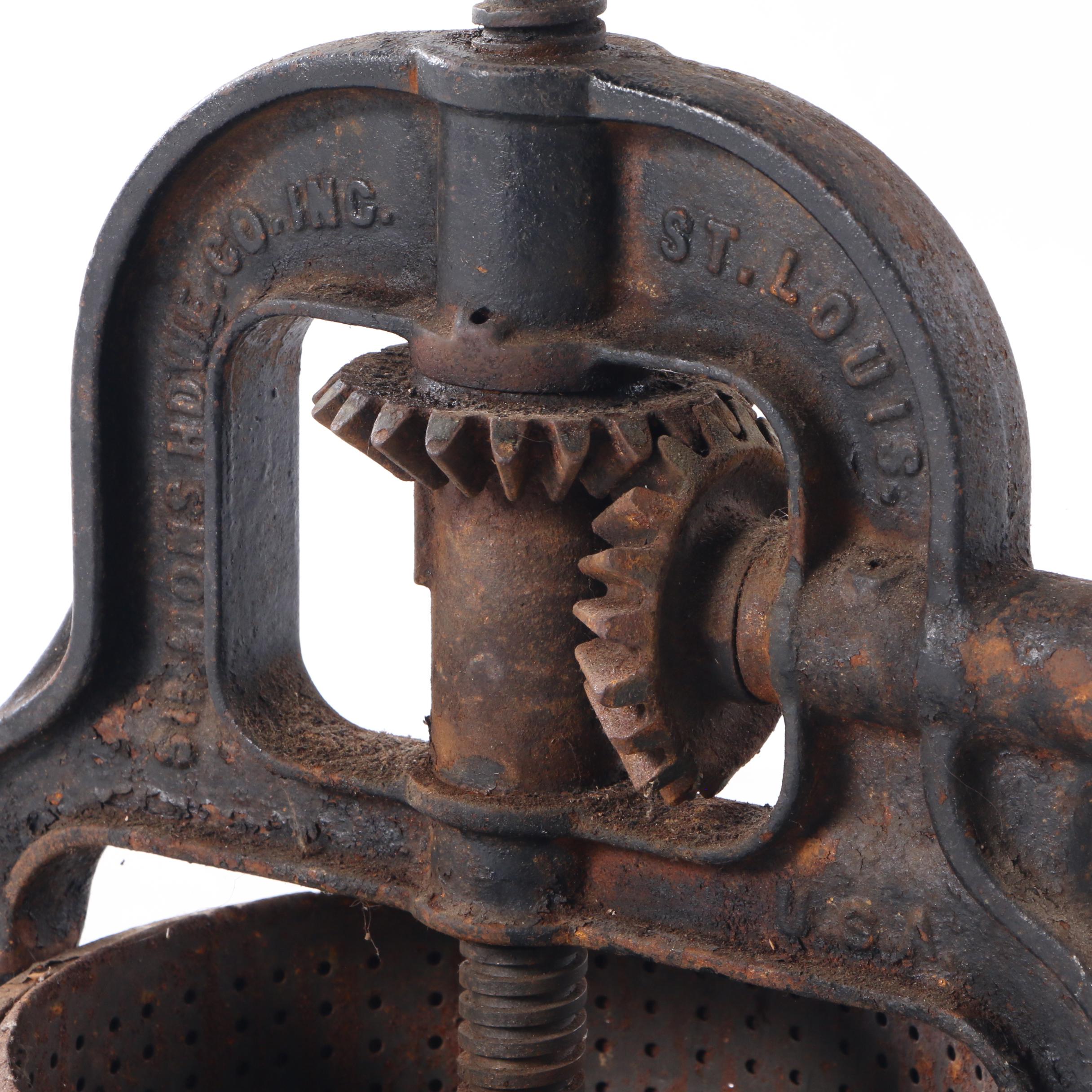 Cast Iron Simmons Sausage Stuffer and WL Davey Water Pump