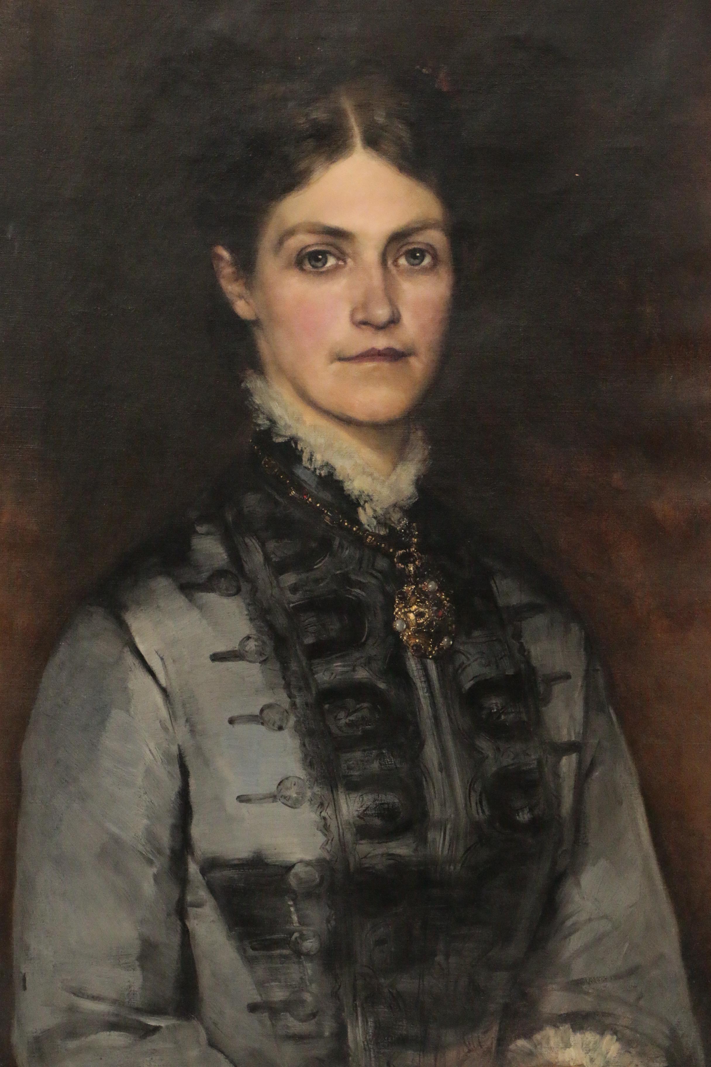 Heinrich Faust Oil Painting "Firenze," 1878