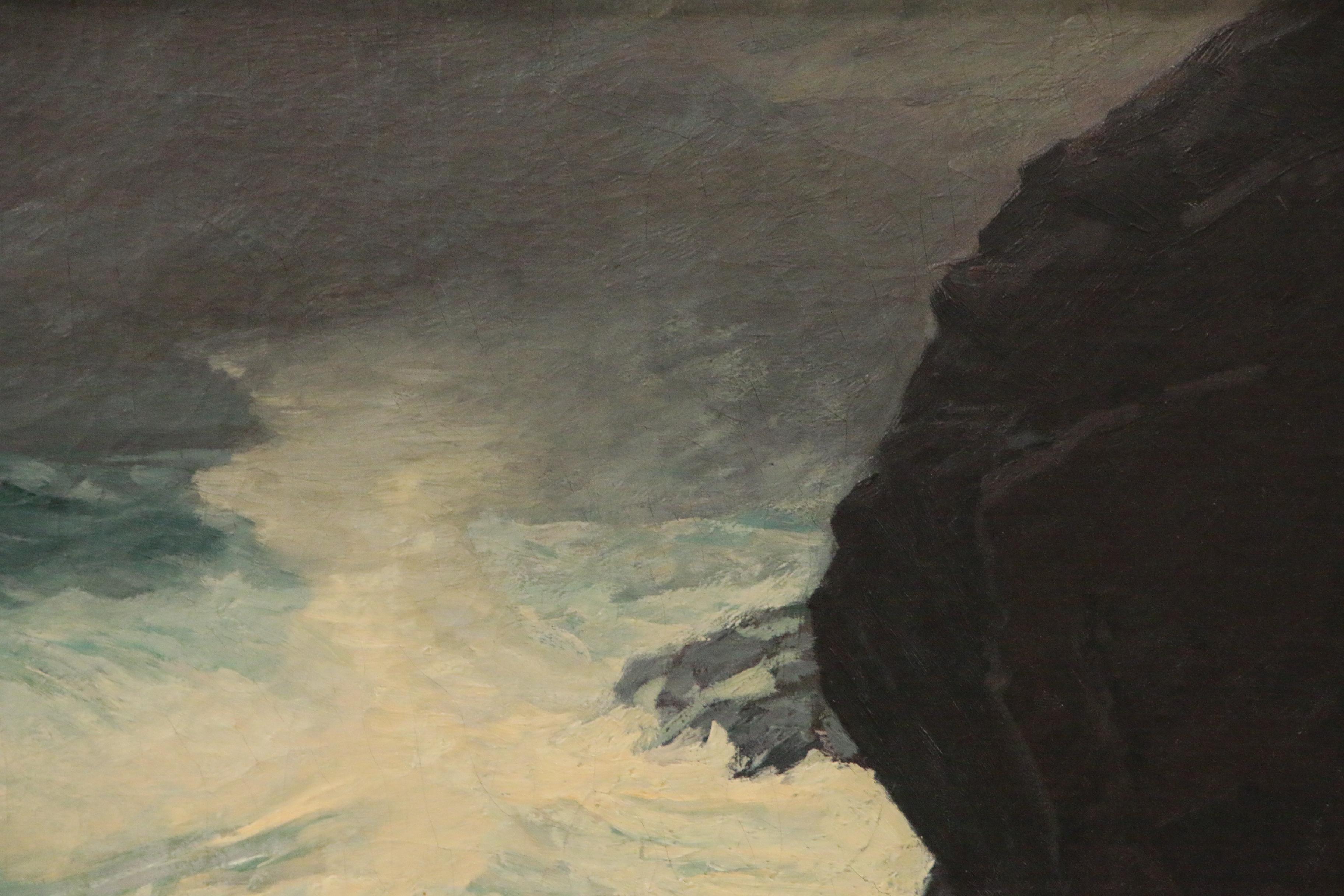 Paul Dougherty Seascape Oil Painting, 1905