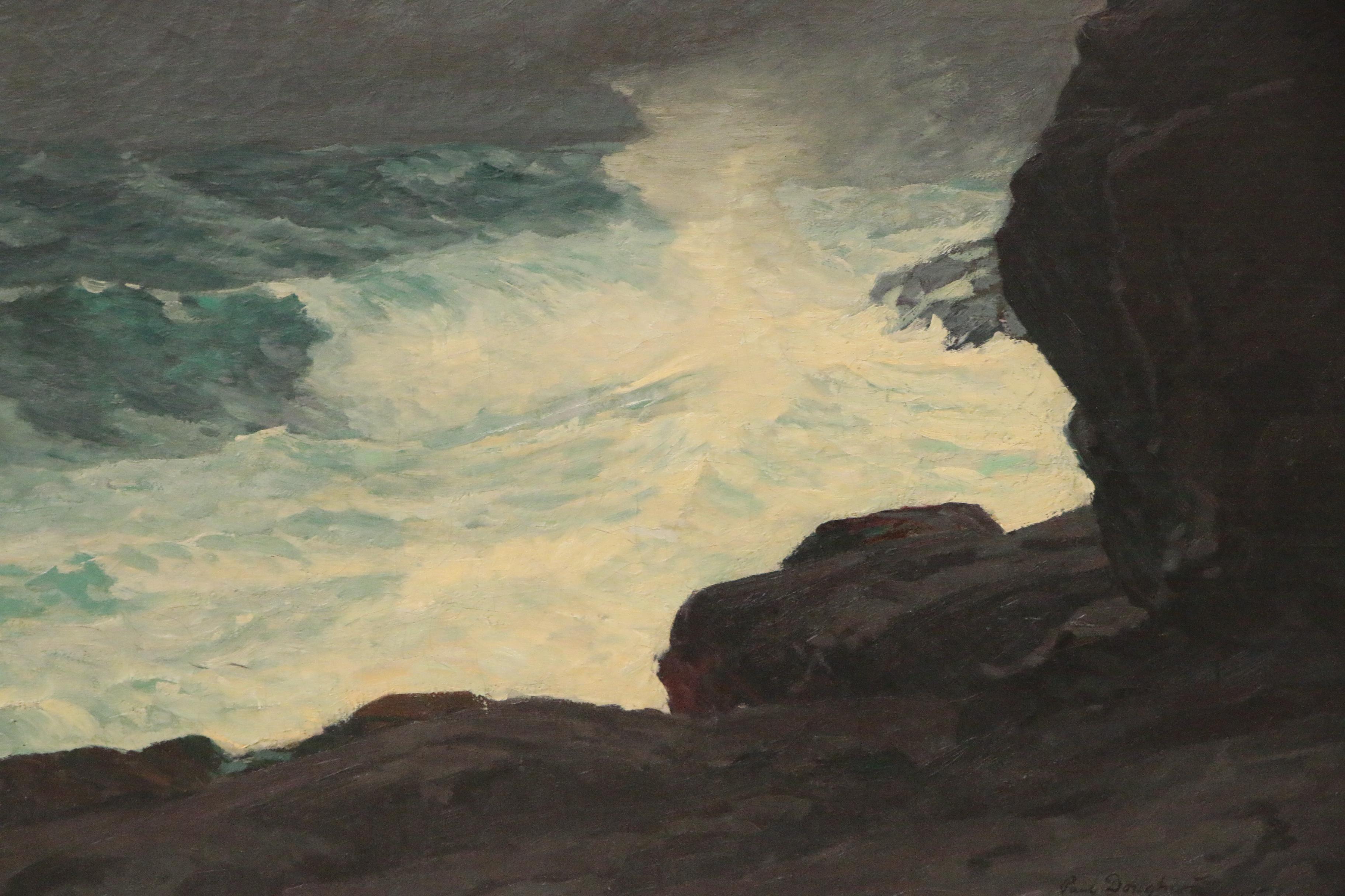 Paul Dougherty Seascape Oil Painting, 1905