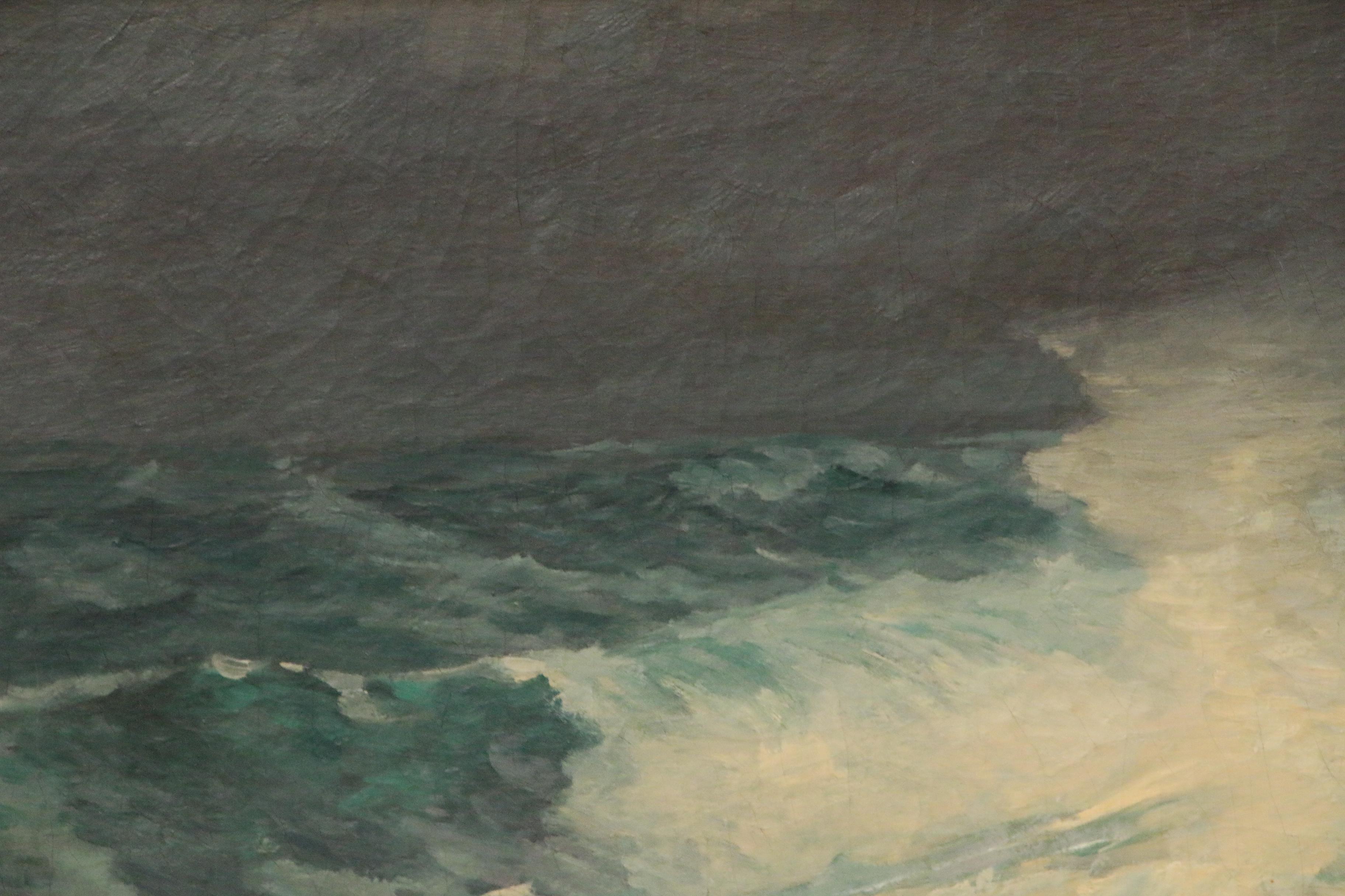 Paul Dougherty Seascape Oil Painting, 1905