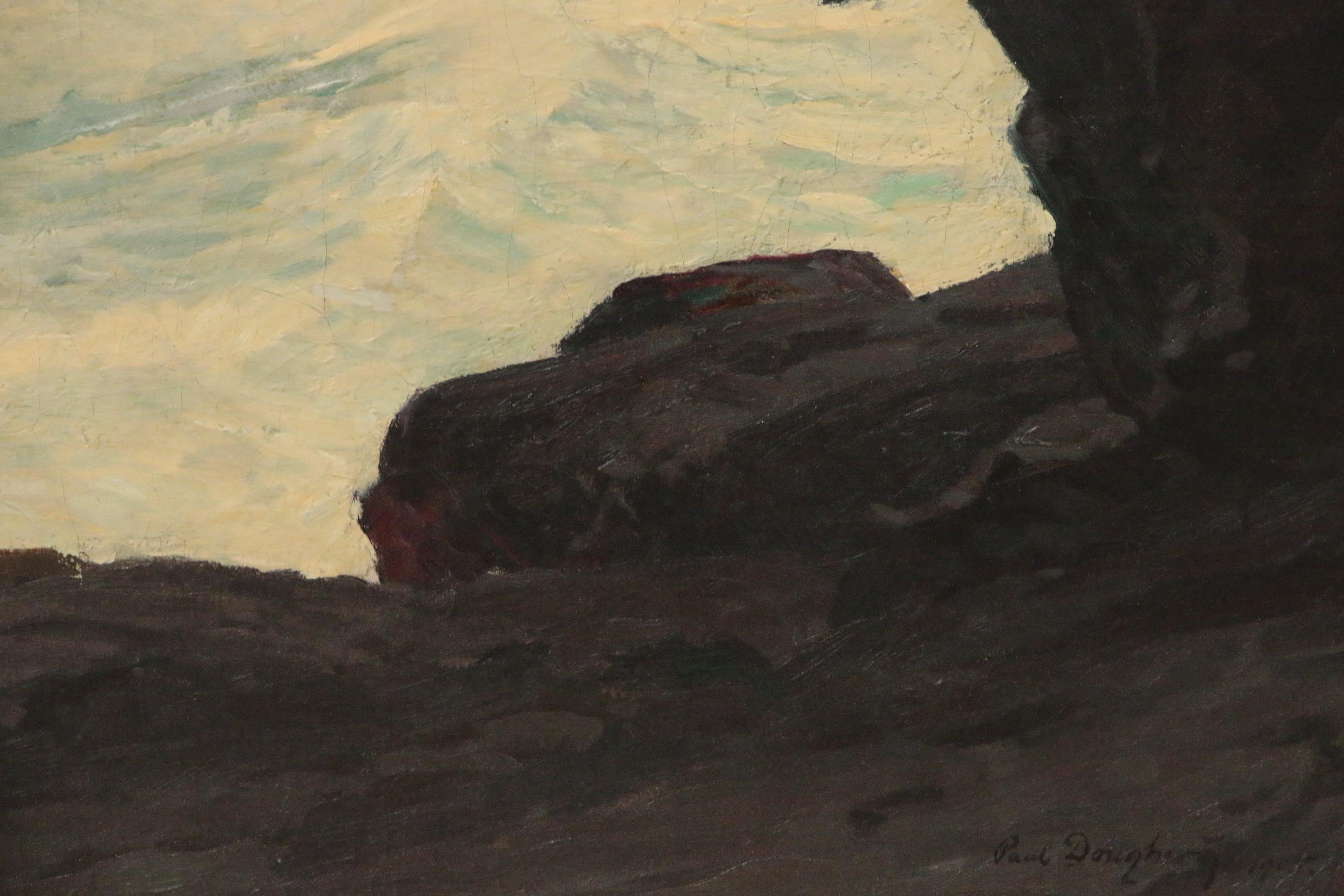 Paul Dougherty Seascape Oil Painting, 1905