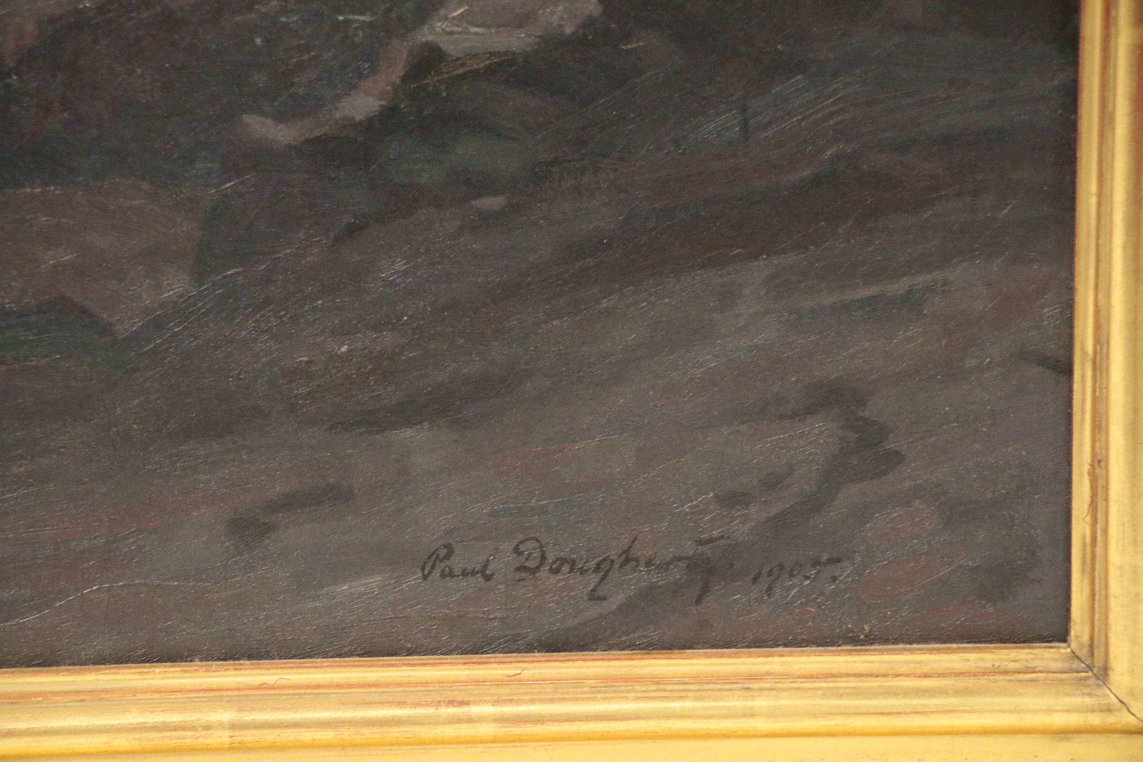 Paul Dougherty Seascape Oil Painting, 1905