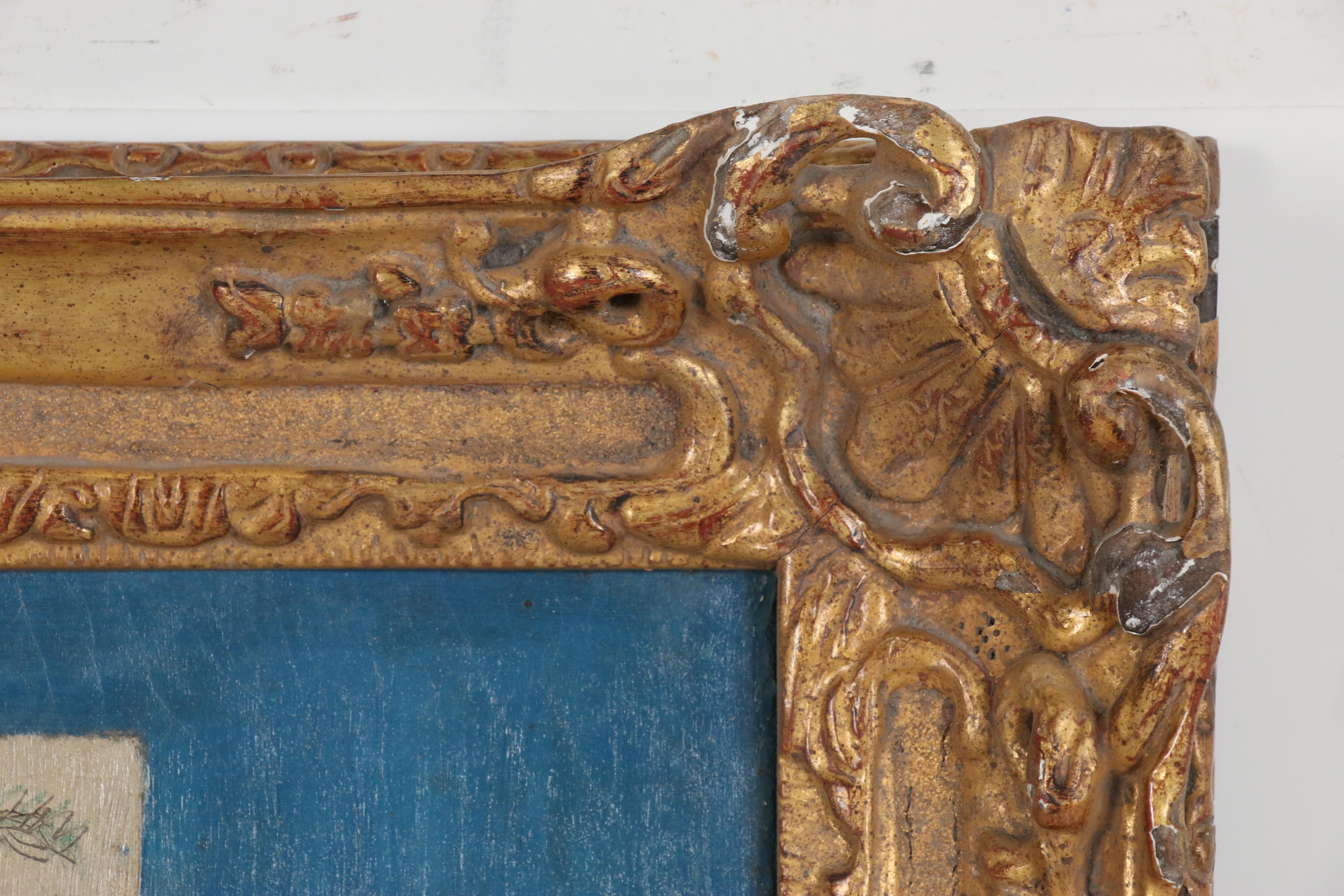 Theodore Gilbert Haupt Abstract Oil Painting, 1935