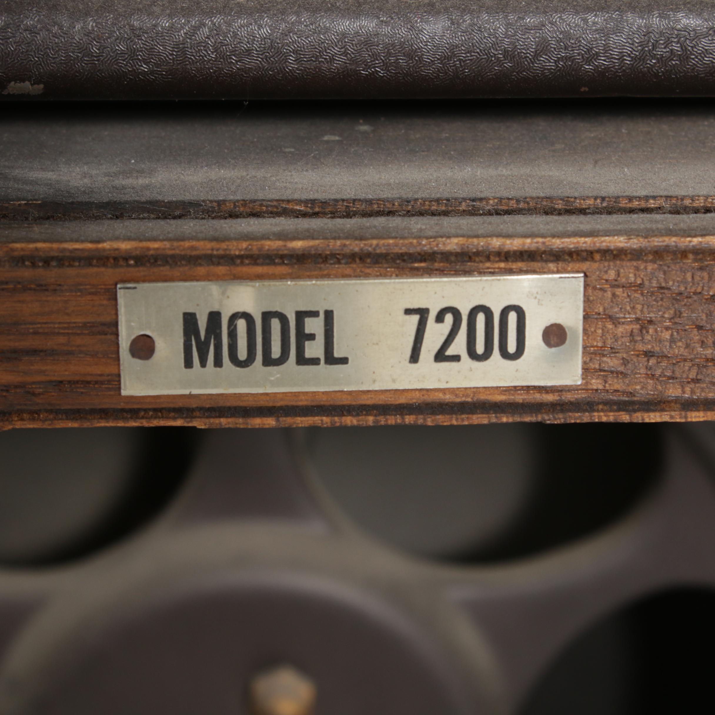 Atwater Kent Model 7200 Walnut Radio and Speaker Cabinet, circa 1927