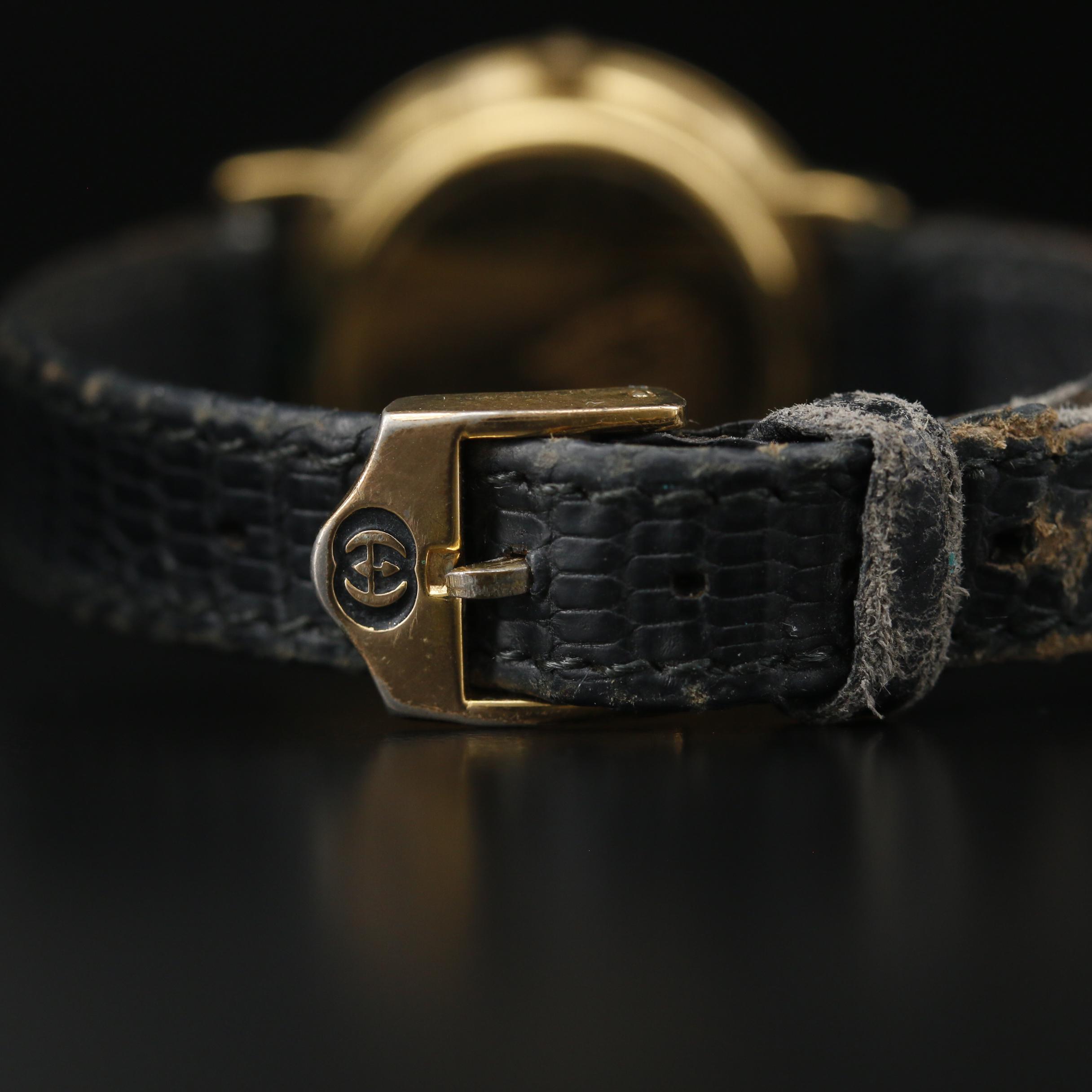 Vintage Gucci 3000L Gold Tone Quartz Watch