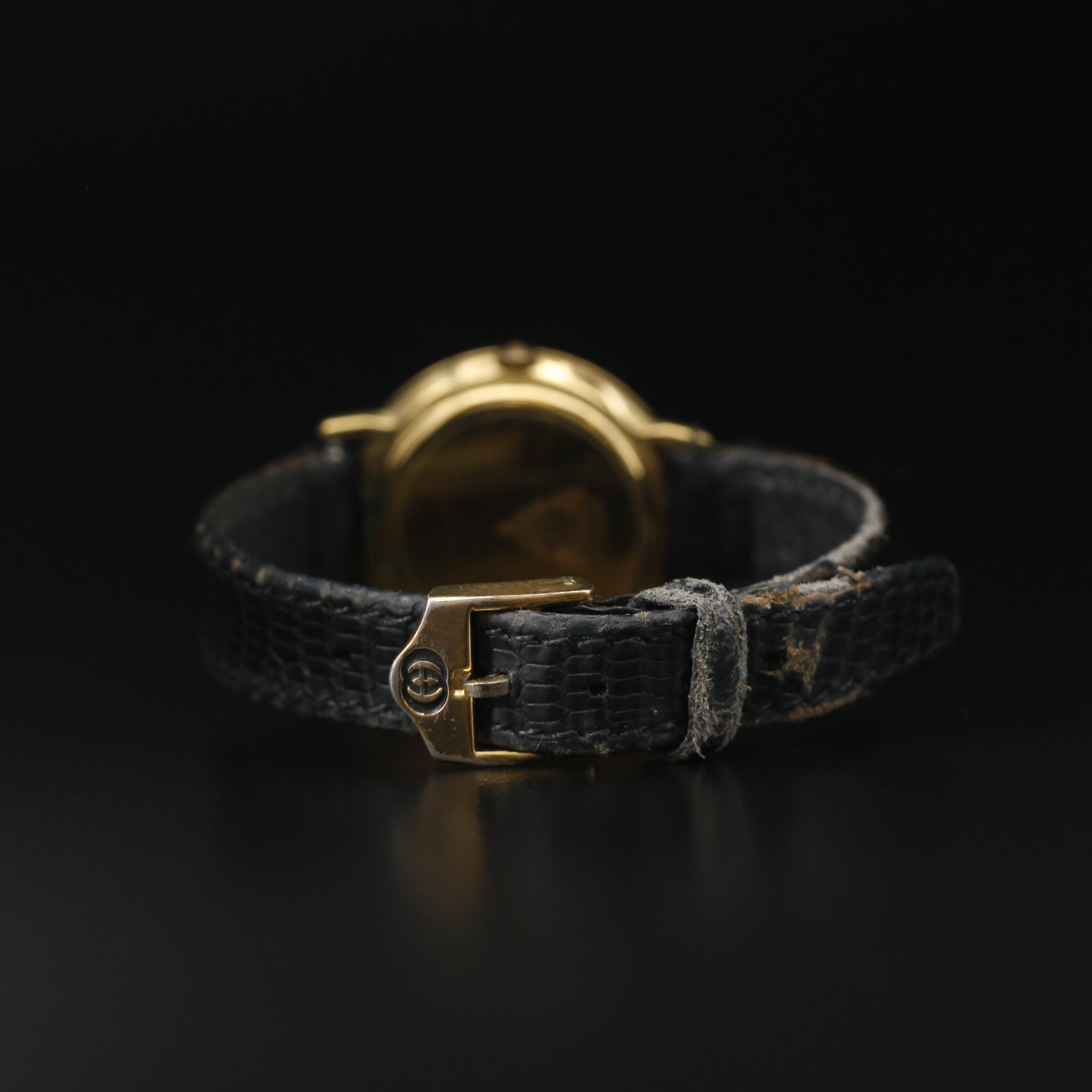 Vintage Gucci 3000L Gold Tone Quartz Watch