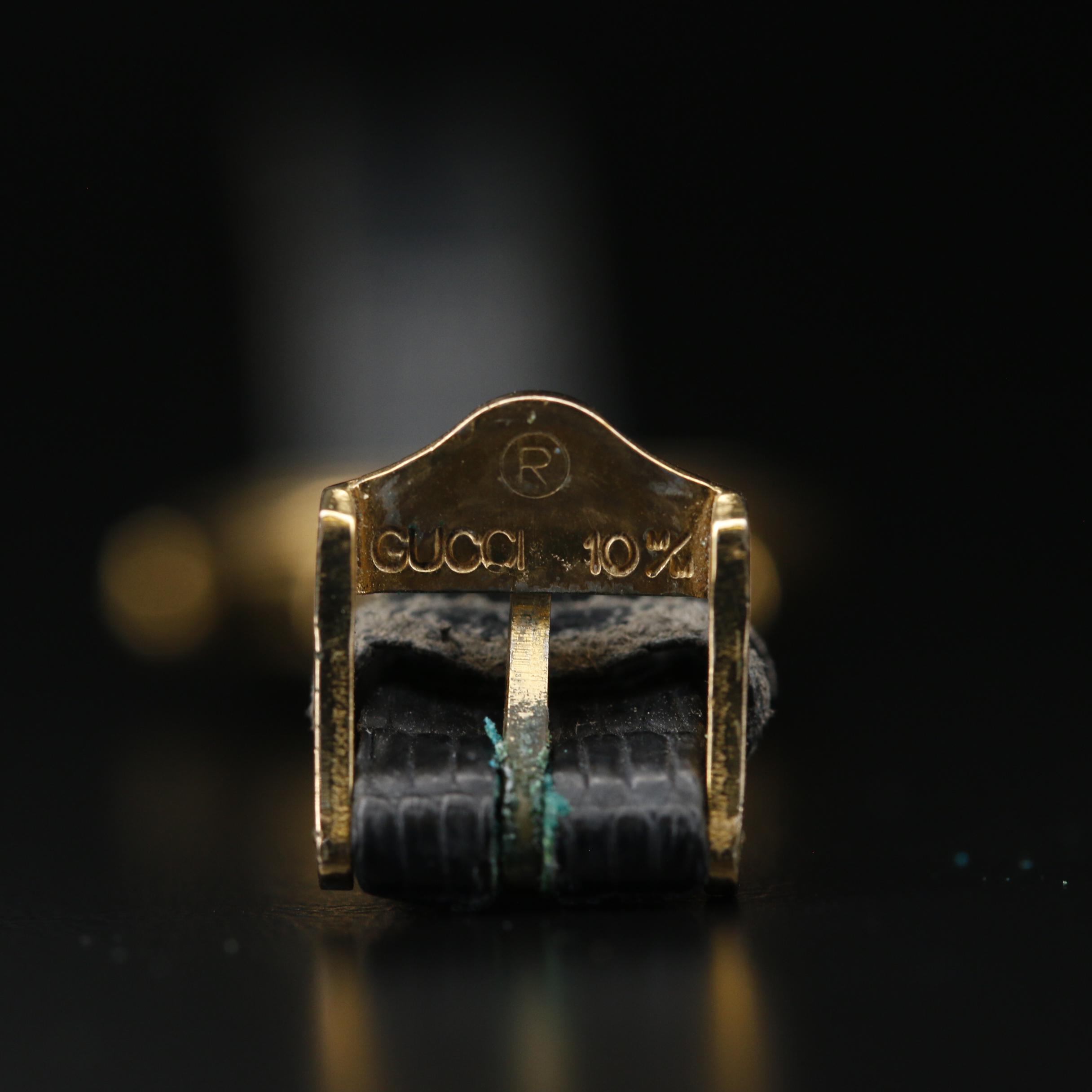 Vintage Gucci 3000L Gold Tone Quartz Watch