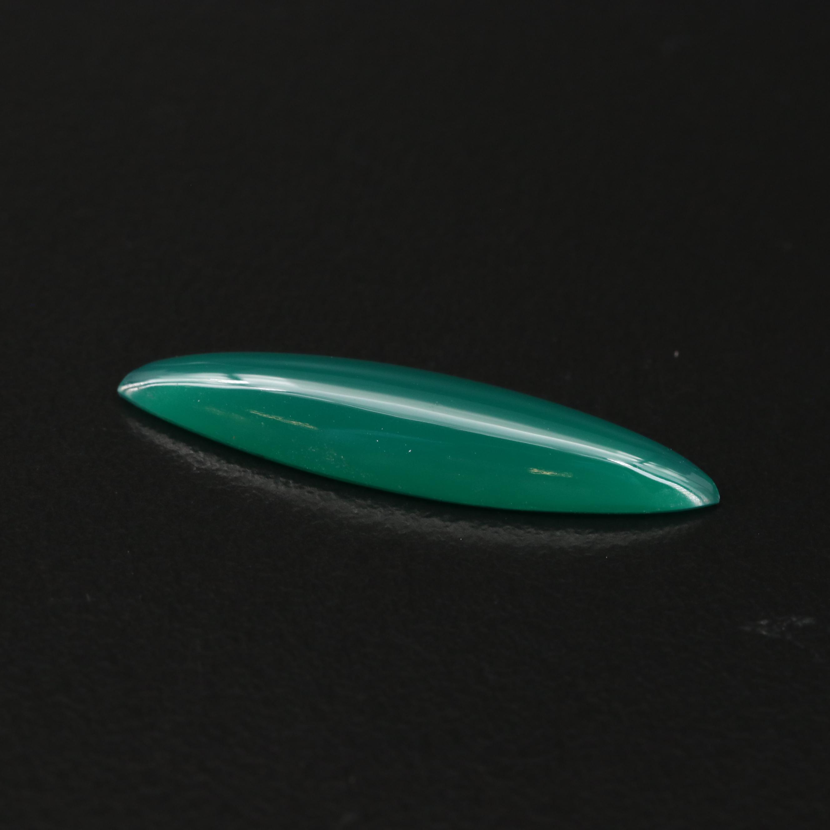 Loose Chalcedony Navette Cabochon