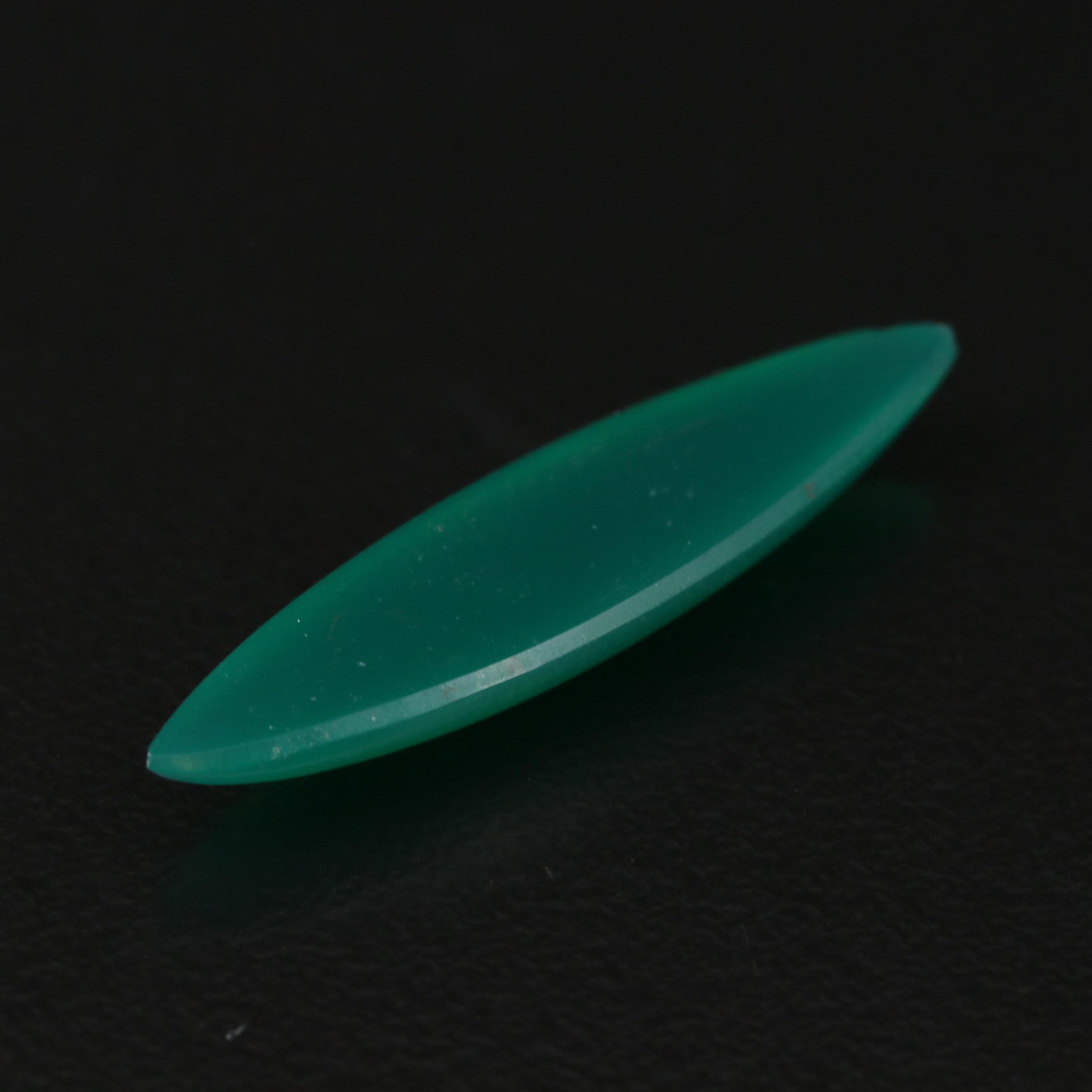 Loose Chalcedony Navette Cabochon