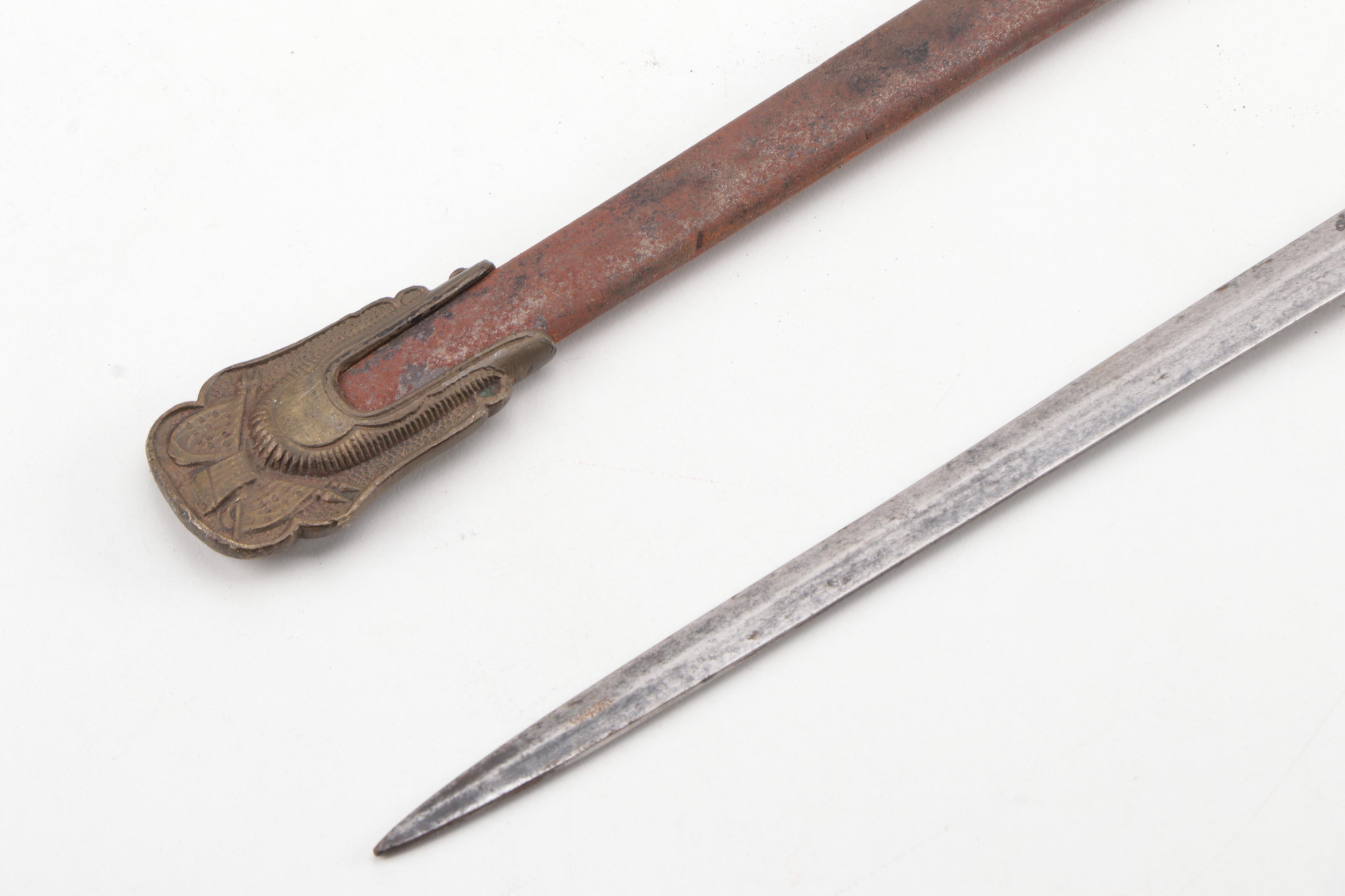 Ceremonial Knights of Pythias Swords with Scabbards, Early 20th Century