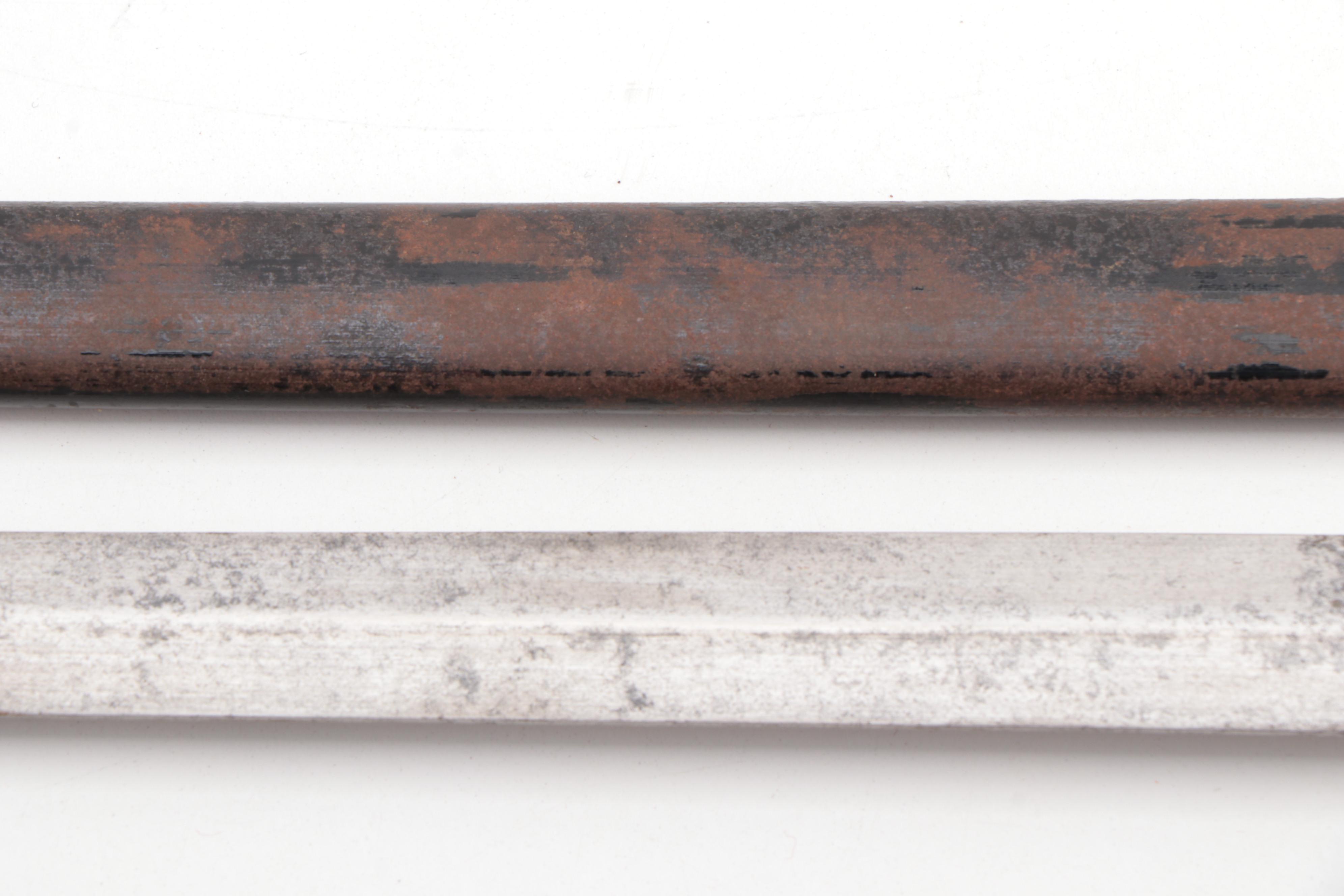 Ceremonial Knights of Pythias Swords with Scabbards, Early 20th Century