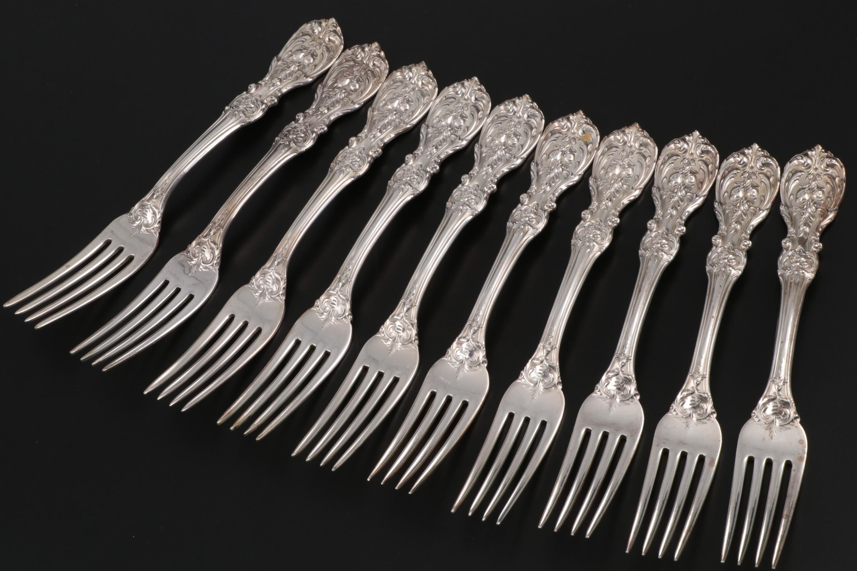 Reed & Barton "Francis I" Sterling Silver Flatware, Early to Mid 20th Century