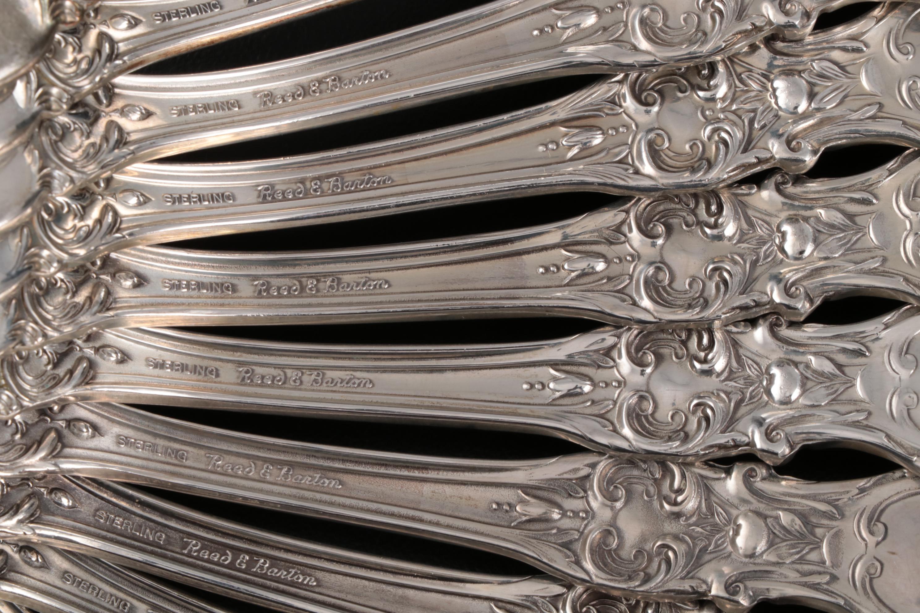 Reed & Barton "Francis I" Sterling Silver Flatware, Early to Mid 20th Century