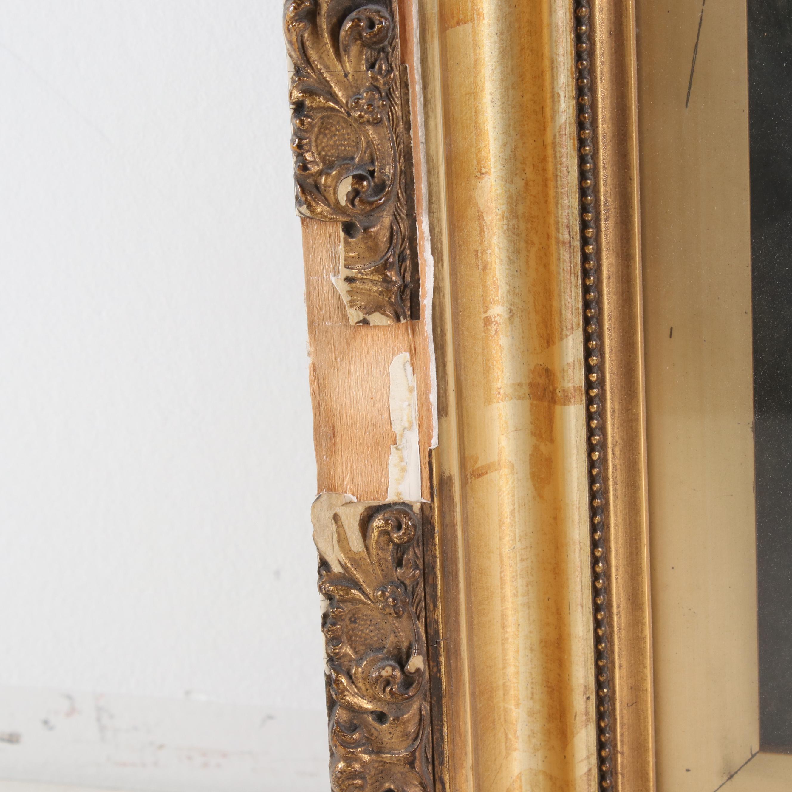 Hillside Forest Landscape Watercolor Painting, Late 19th to Early 20th Century