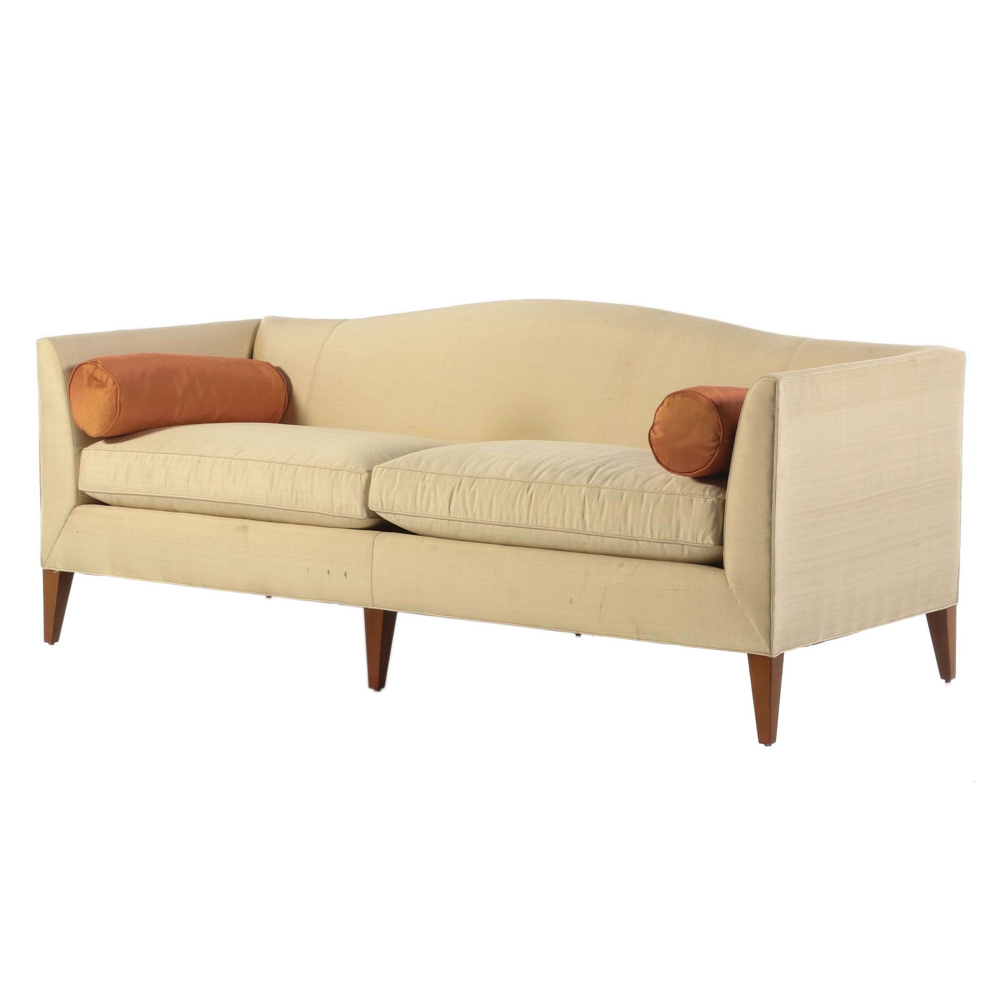 Baker Furniture Two-Cushion Upholstered Sofa