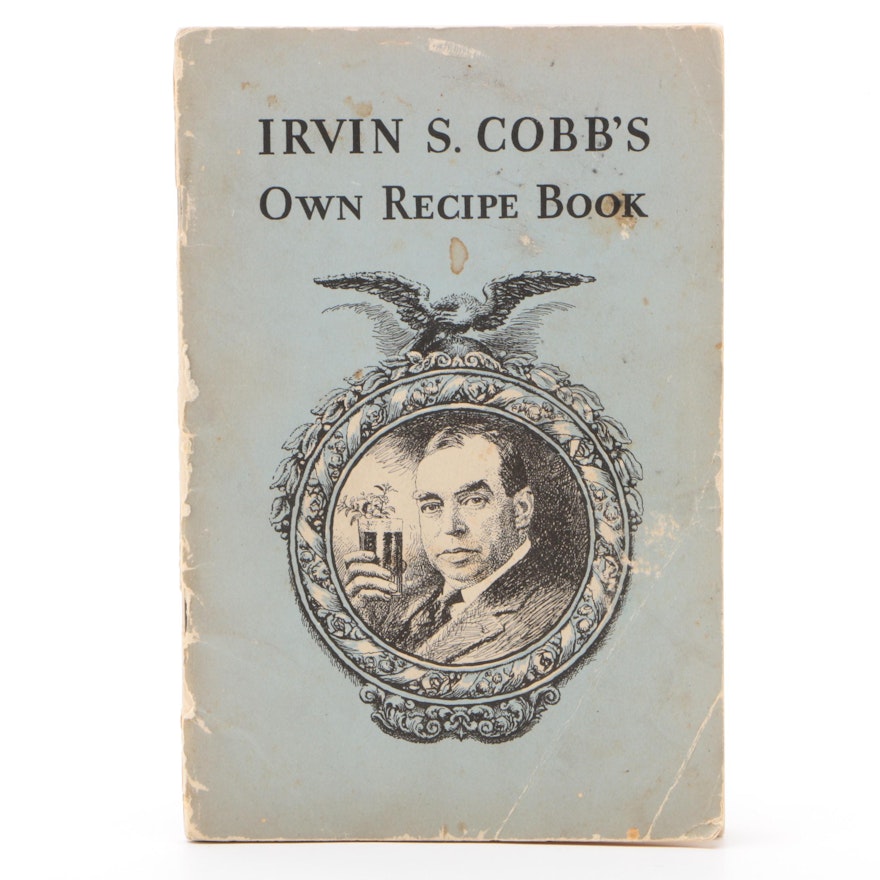"Irvin S. Cobb's Own Recipe Book" for Frankfort Distilleries, 1936