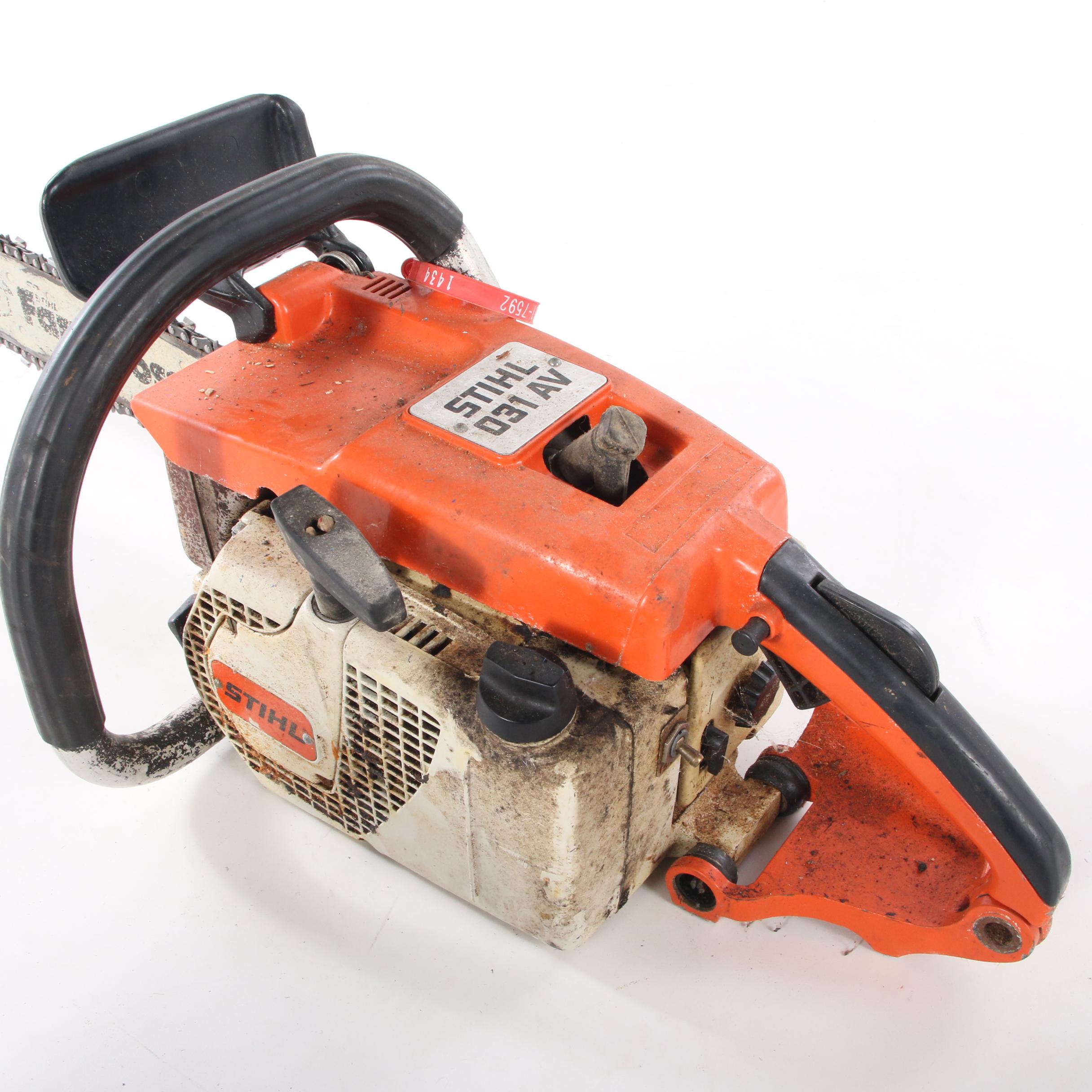 Stihl "Farm Boss" Gas Powered Chain Saw and "FS 66" Model Weed Trimmer