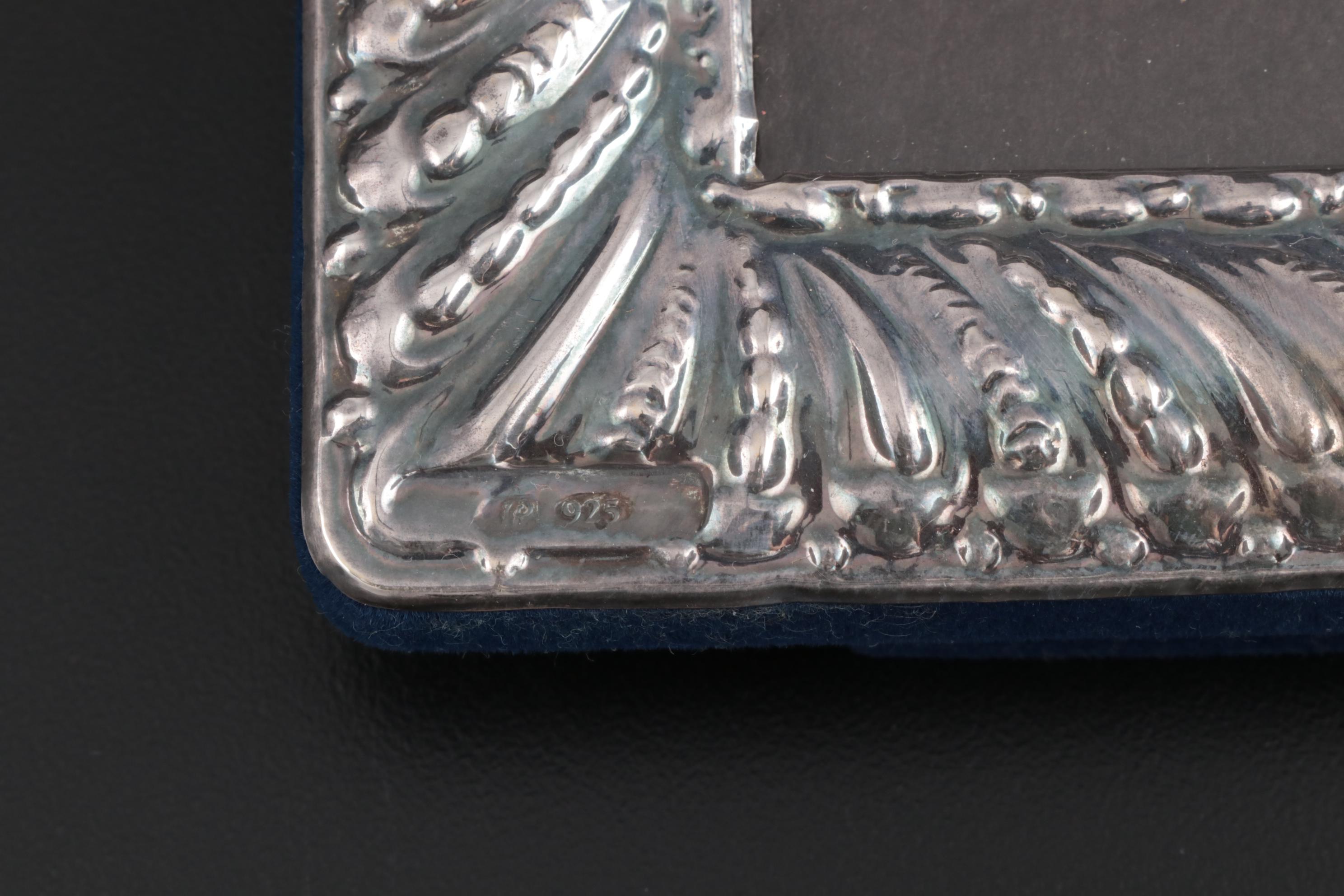 Sterling Silver Easel Frame