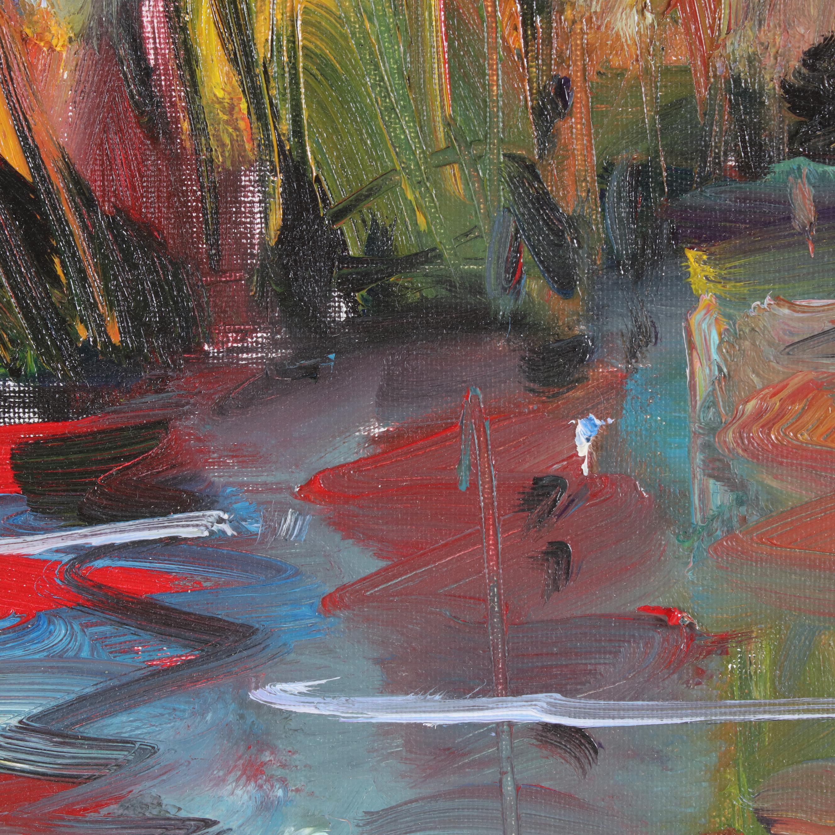 Jose Trujillo Oil Painting "Reflections", 2019