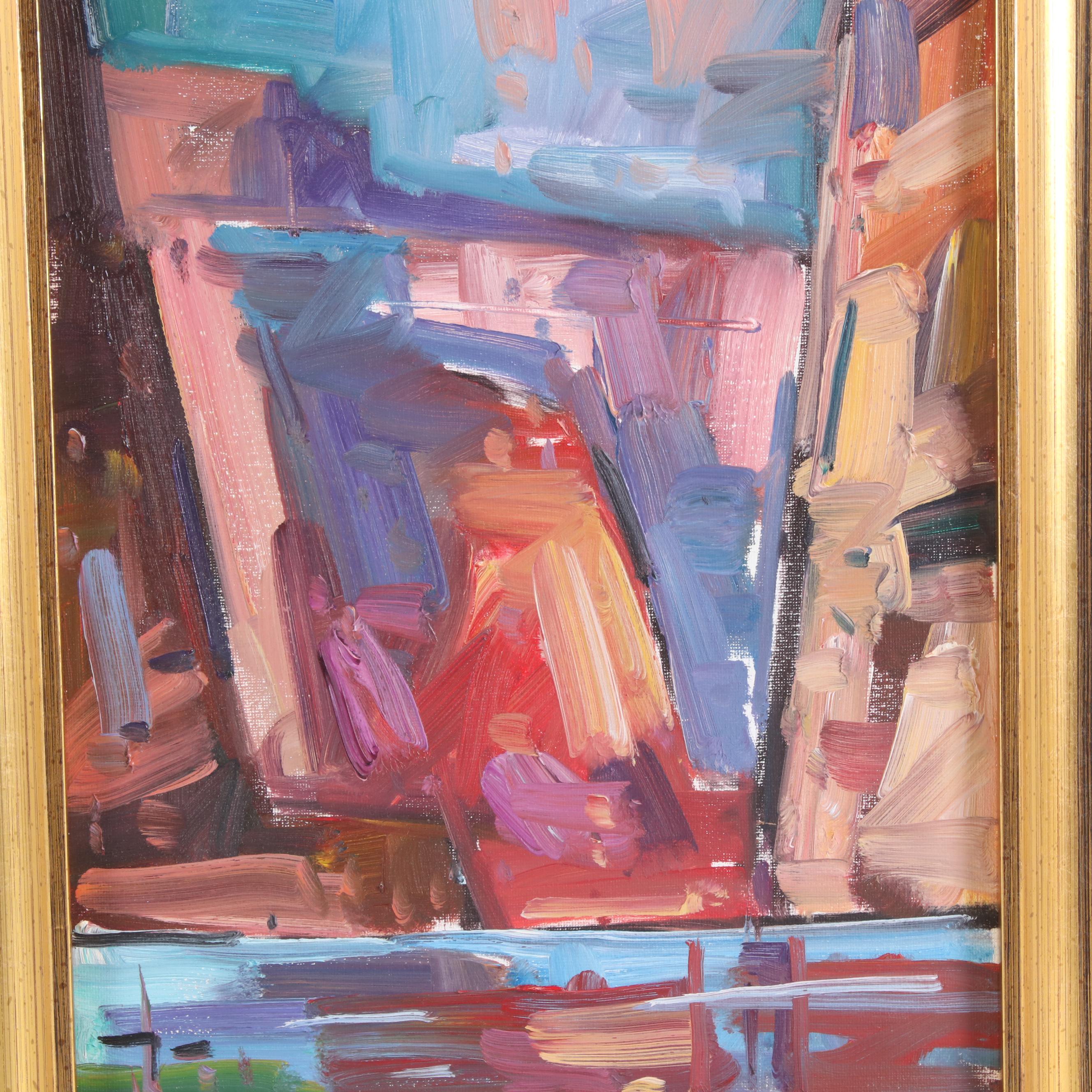Jose Trujillo Oil Painting "Canyon Reflections", 2019
