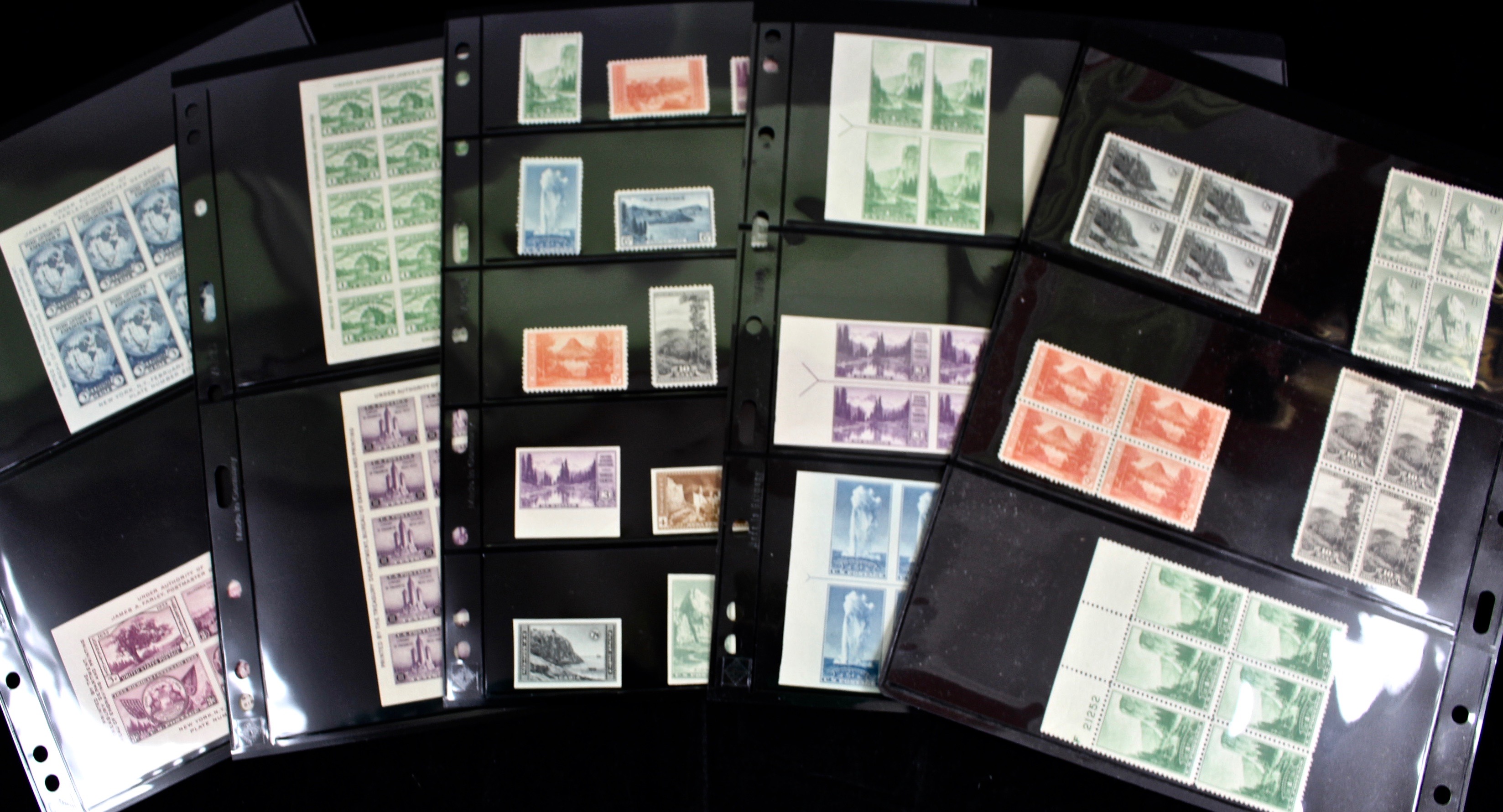 Vintage Farley Stamp Collection