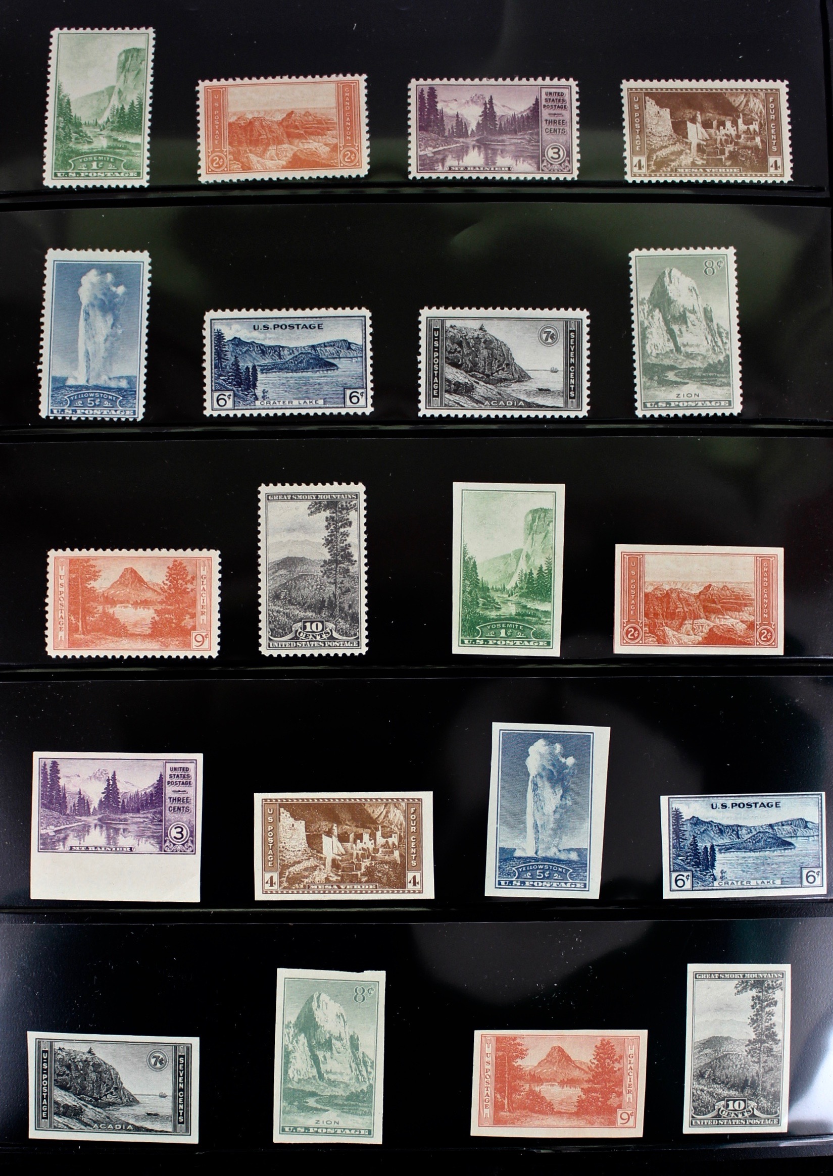 Vintage Farley Stamp Collection