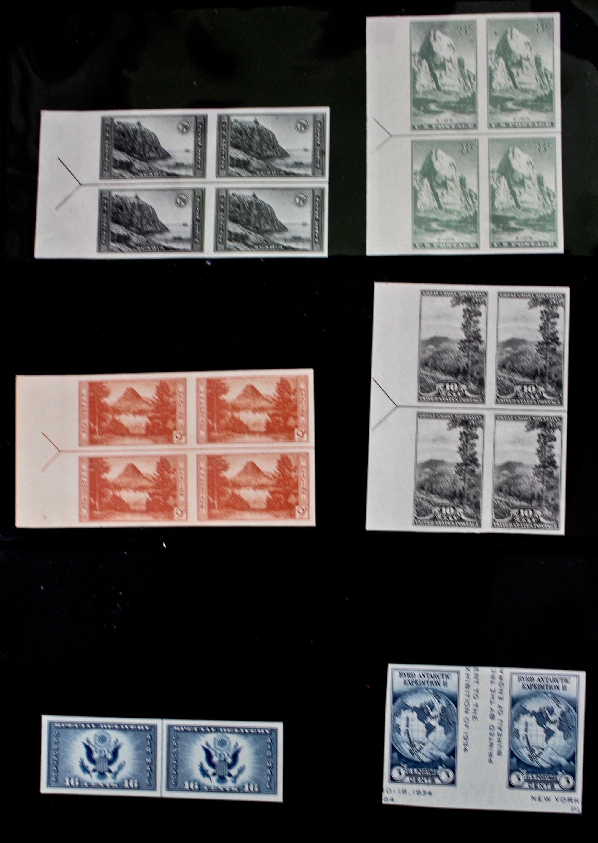 Vintage Farley Stamp Collection