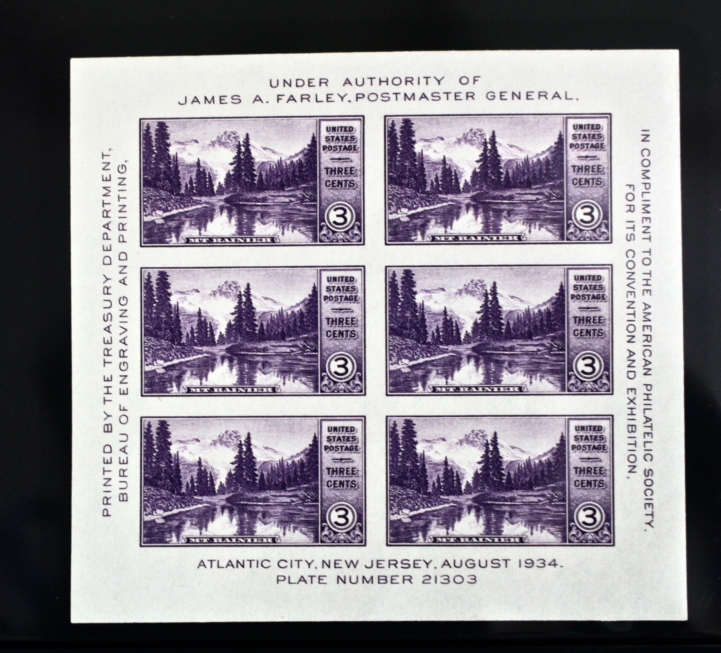 Vintage Farley Stamp Collection