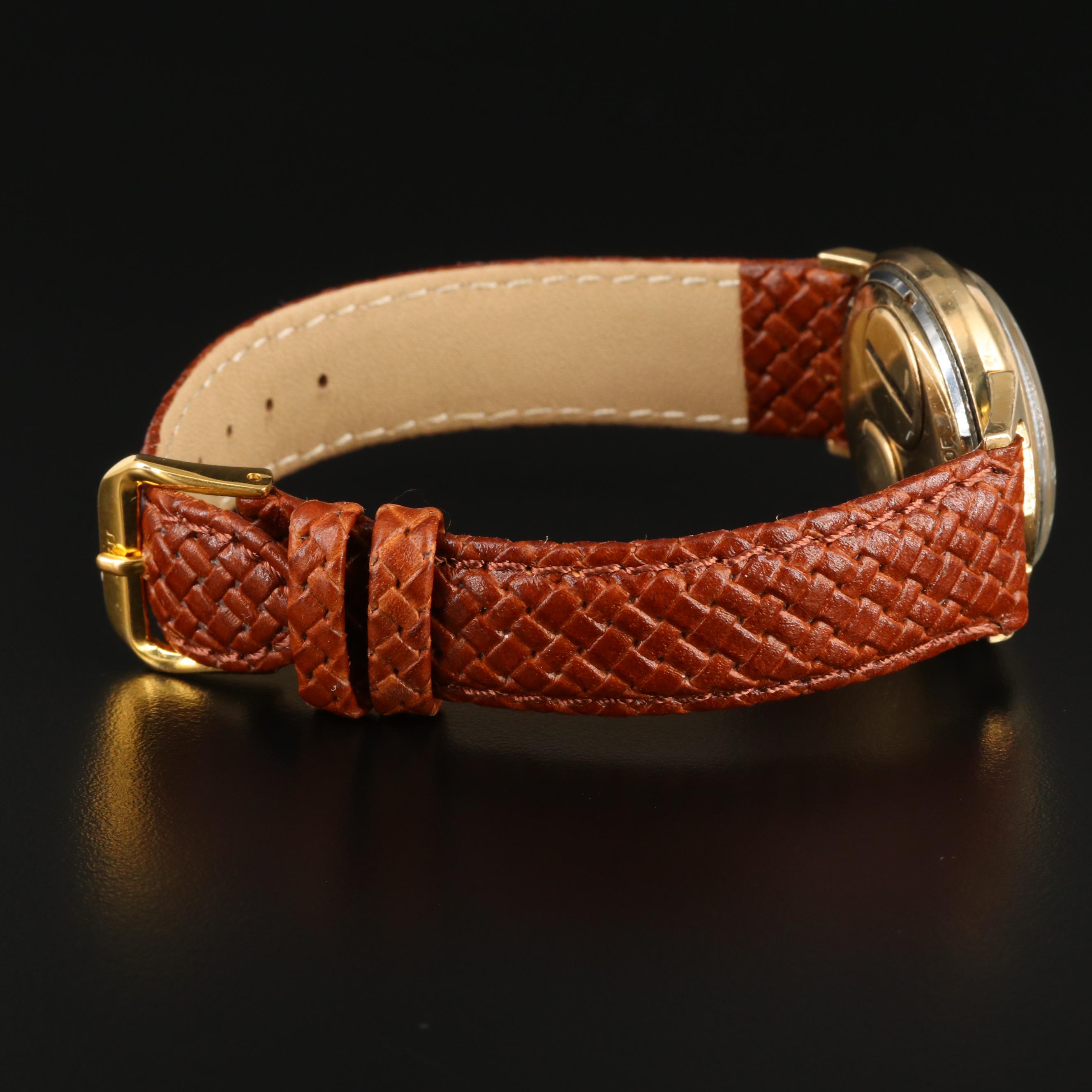 Bulova Accutron Spaceview 14K Gold Watch