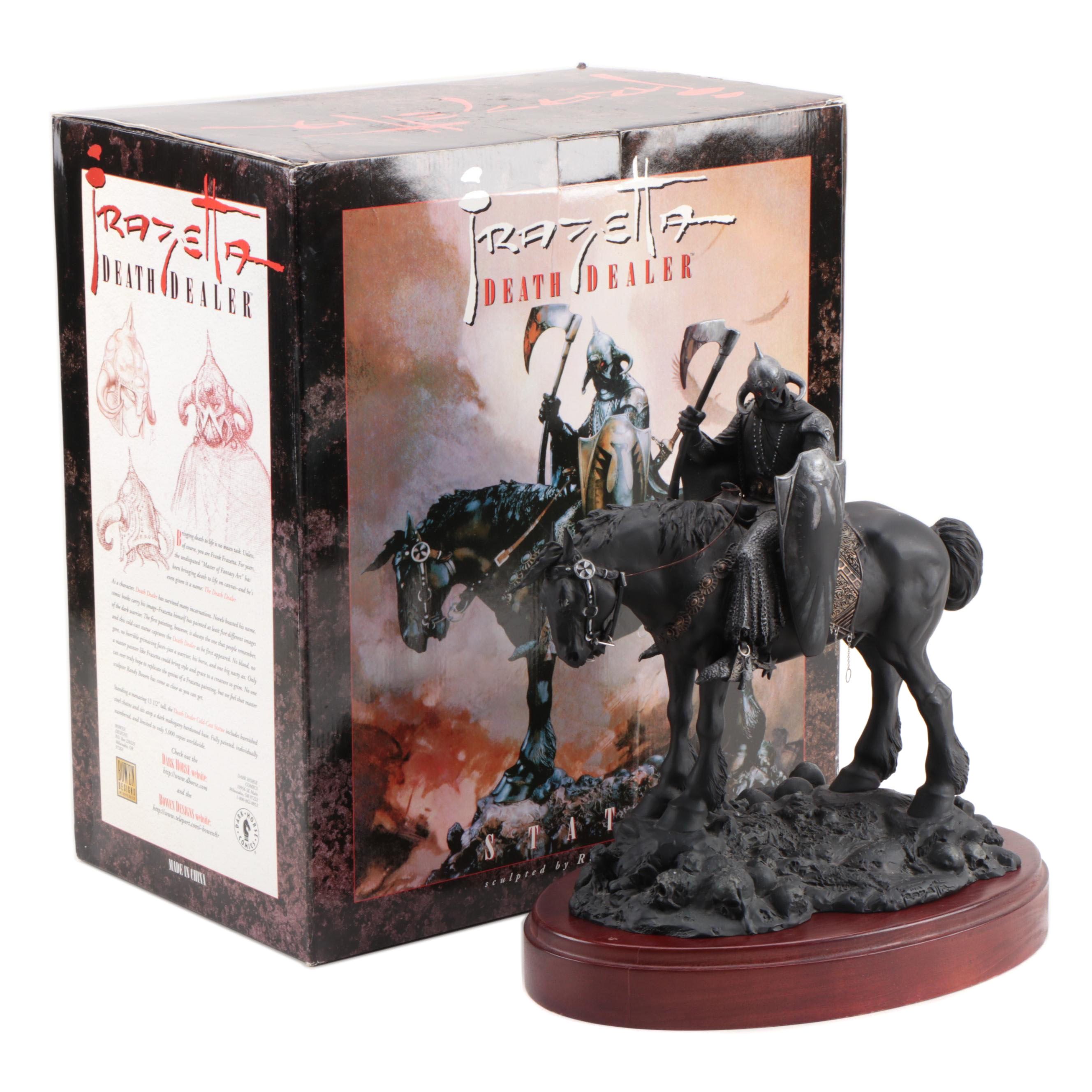 Randy Bowen "Death Dealer" Cast Resin Figurine after Frank Frazetta, 1997