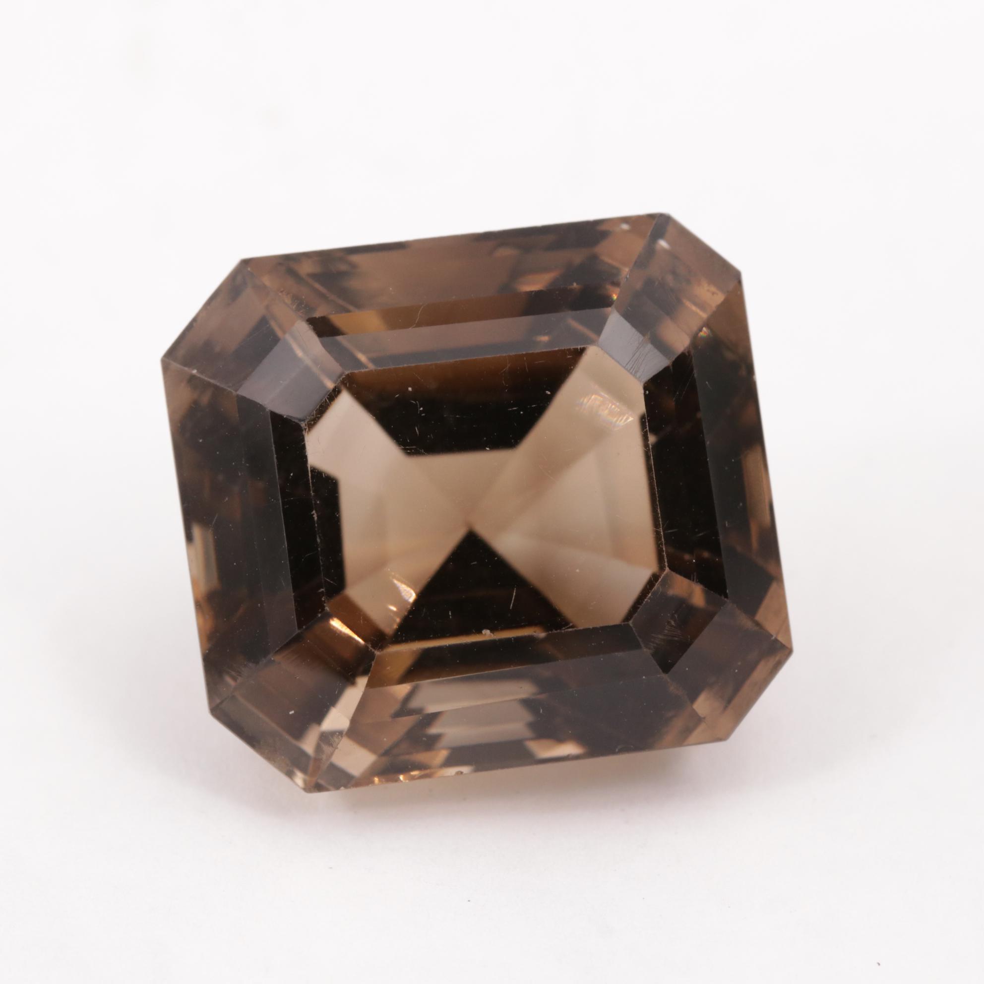 Loose 80.64 CT Smoky Quartz