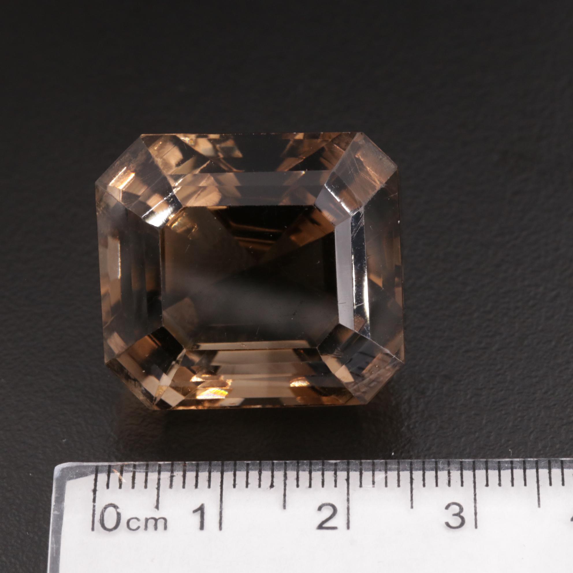 Loose 80.64 CT Smoky Quartz
