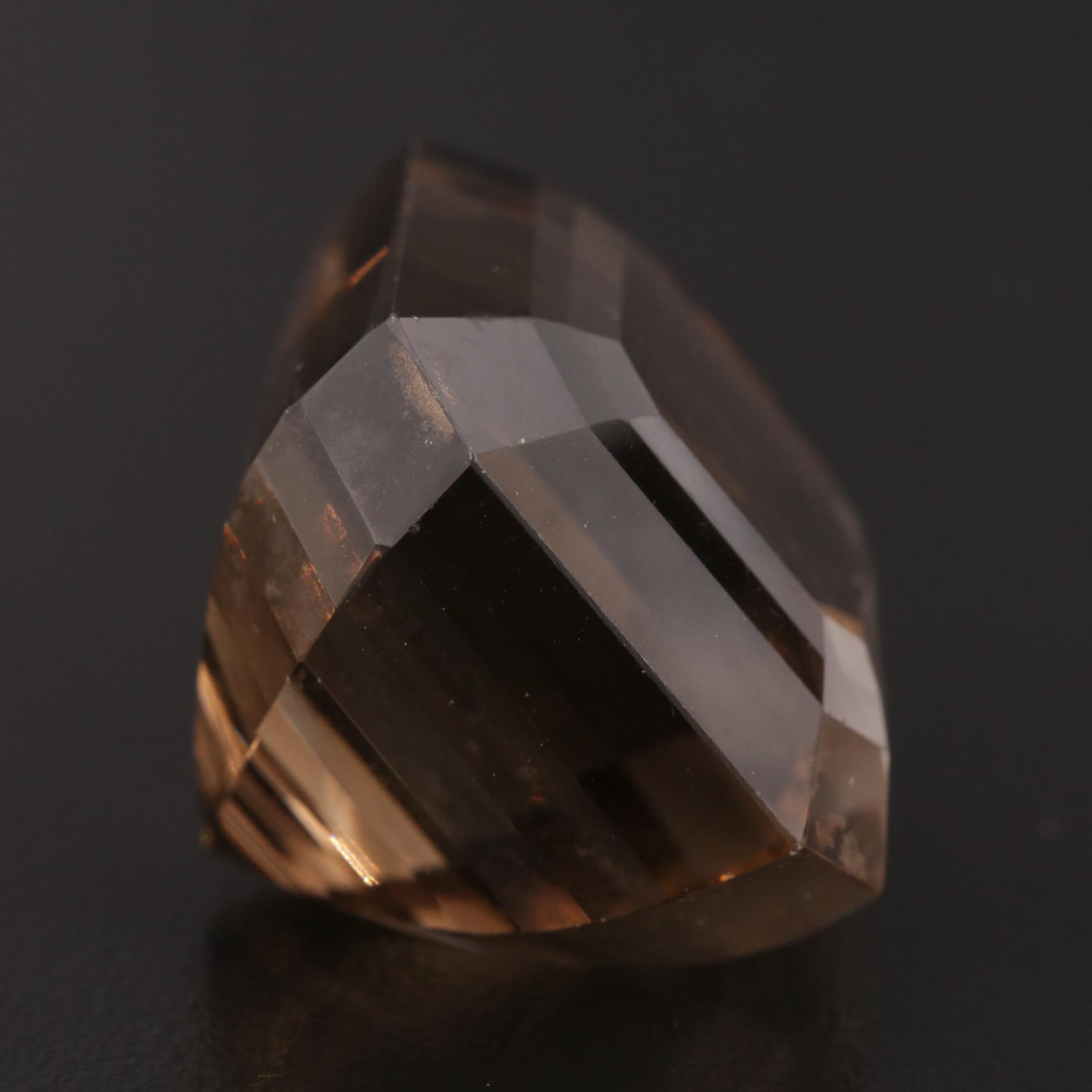 Loose 80.64 CT Smoky Quartz