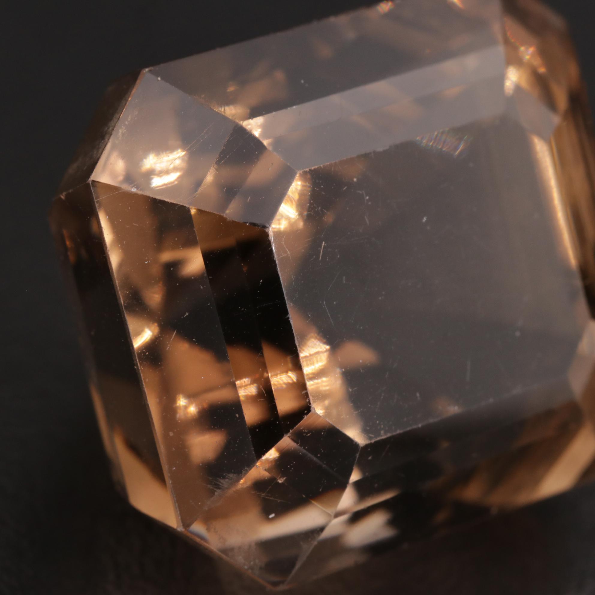 Loose 80.64 CT Smoky Quartz
