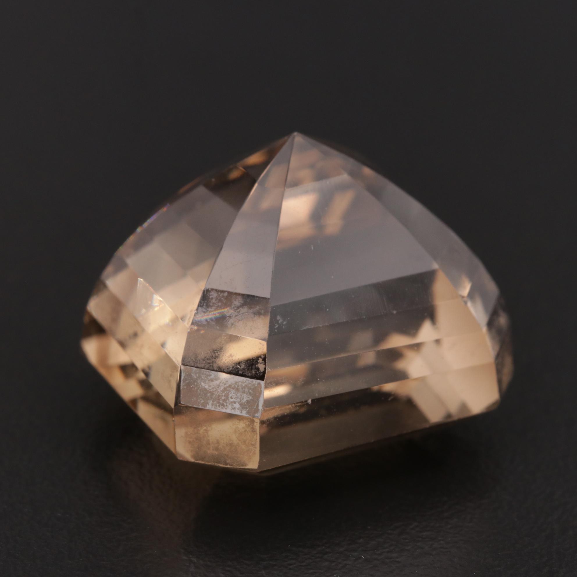 Loose 80.64 CT Smoky Quartz