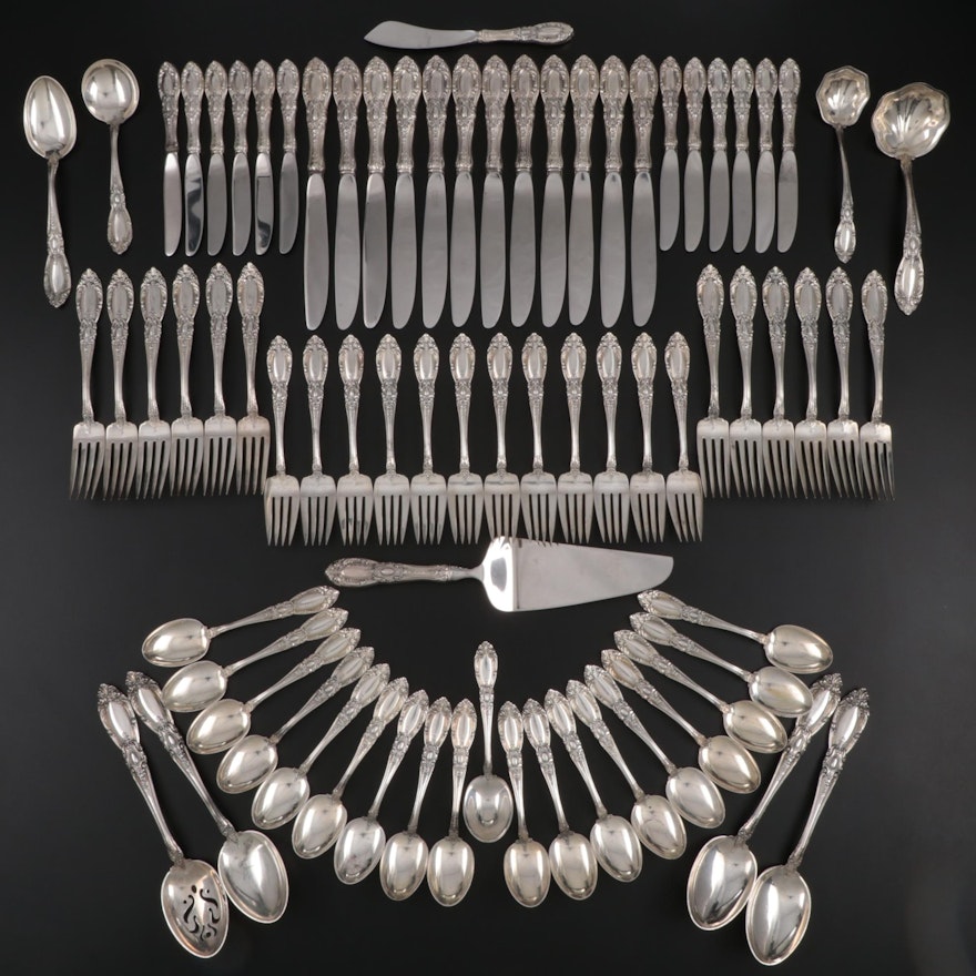 Towle "King Richard" Sterling Silver Flatware, Mid to Late 20th Century