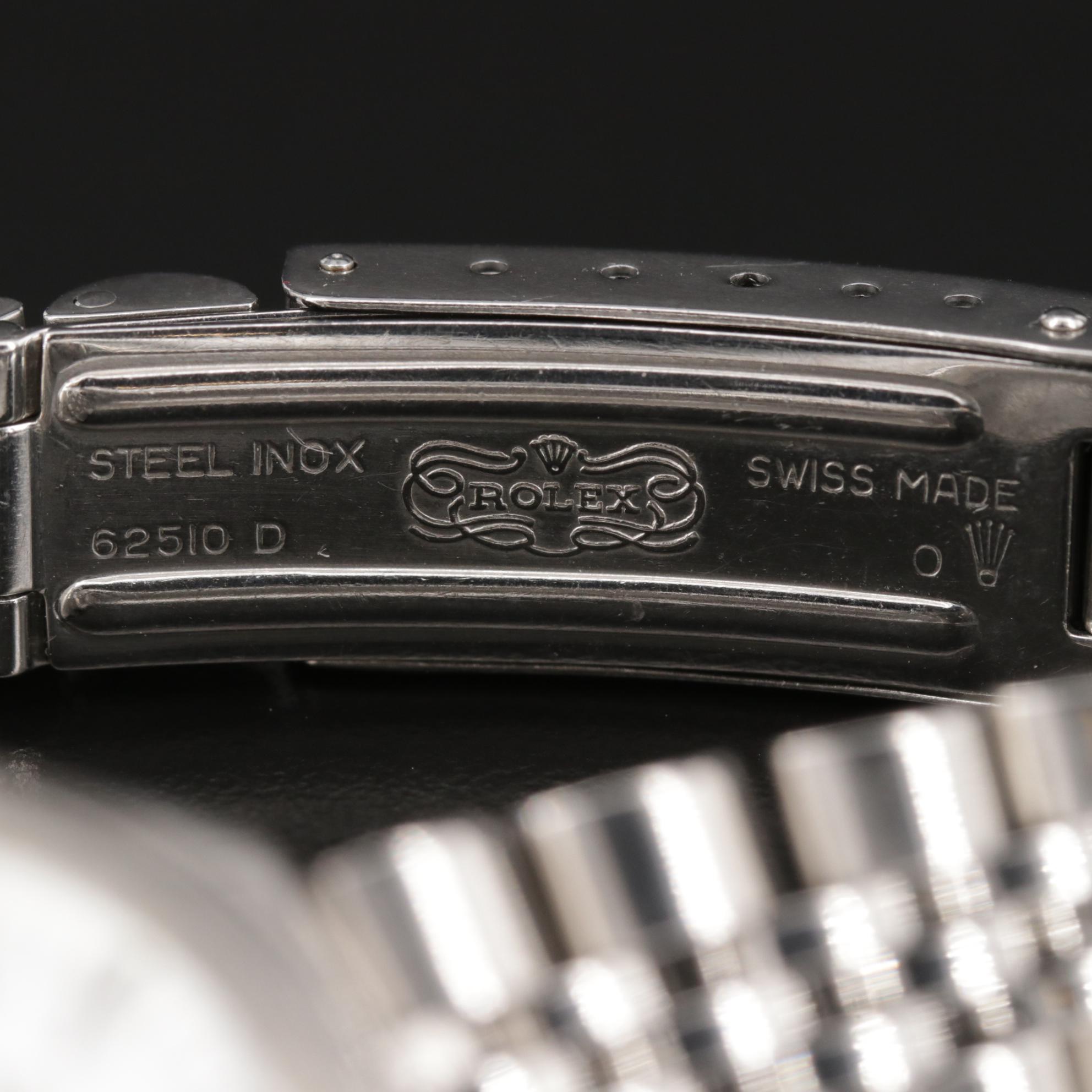 1965 Rolex Datejust 14K Gold and Stainless Steel Automatic Watch