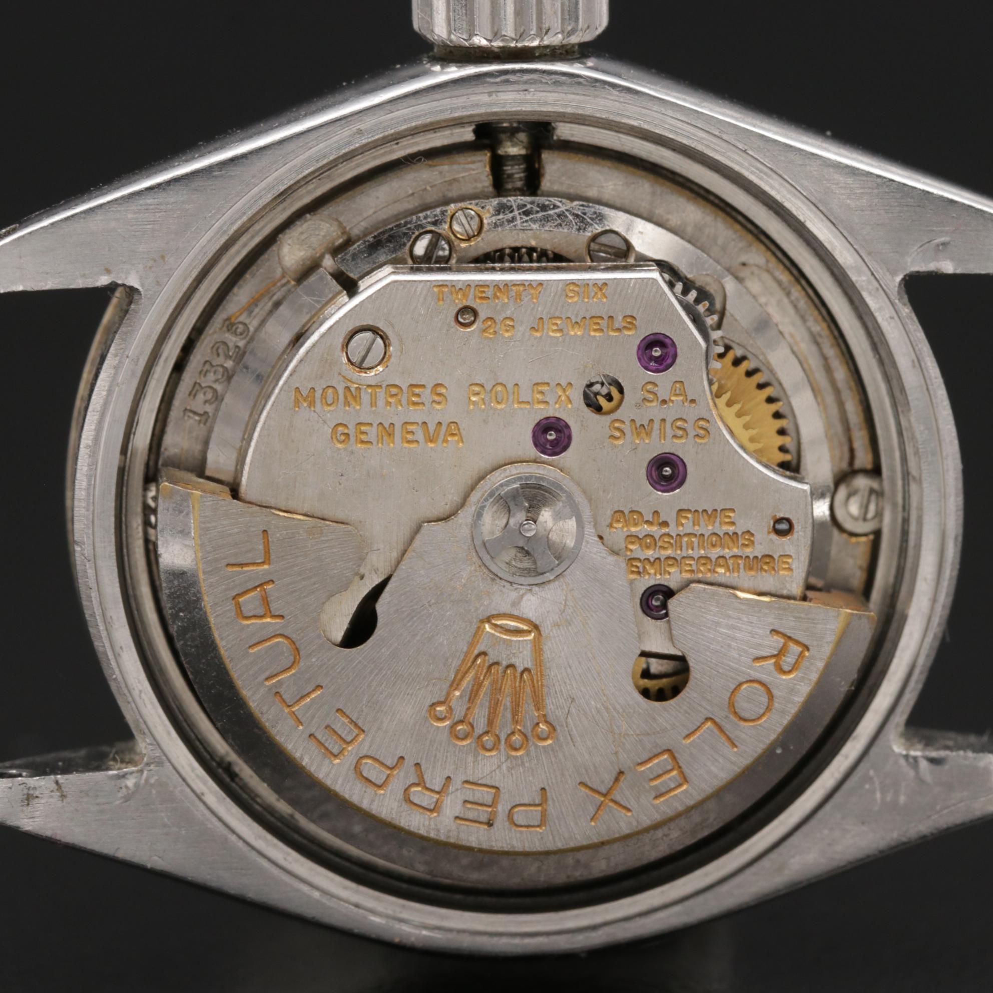 1965 Rolex Datejust 14K Gold and Stainless Steel Automatic Watch