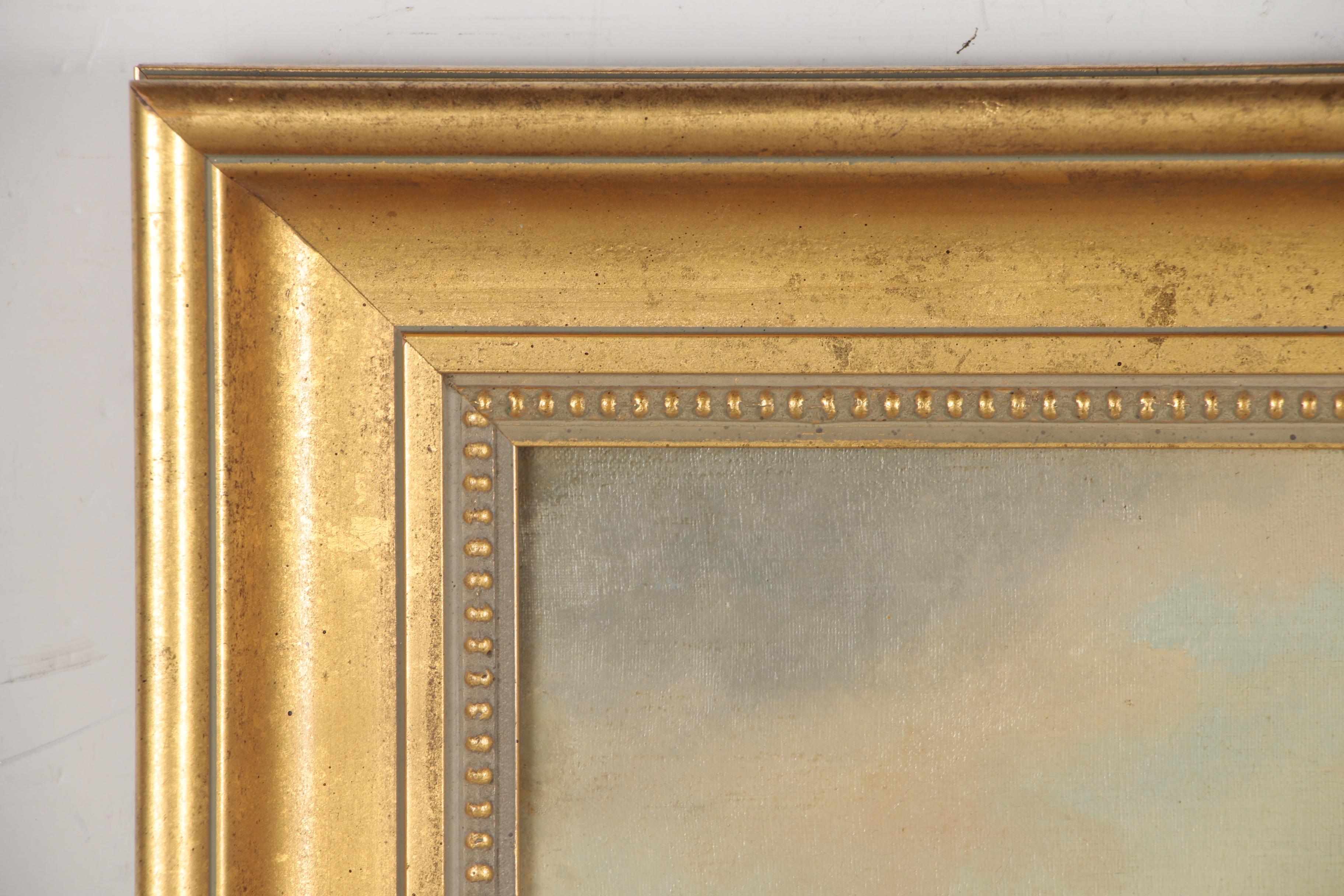 Henry W. Kemper Autumn Landscape Oil Painting, Late 19th Century